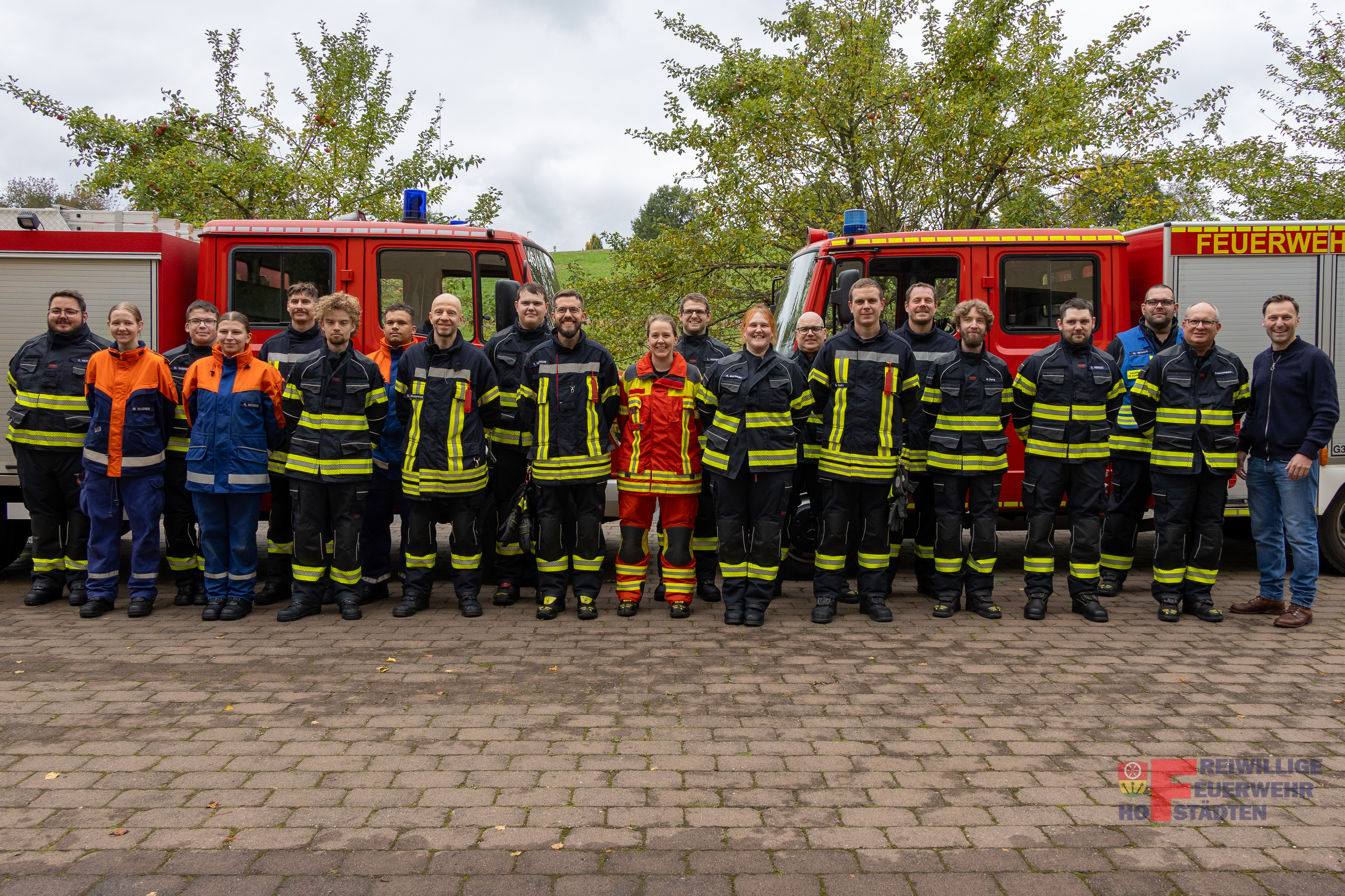Mannschaftsbild mit Bürgermeister