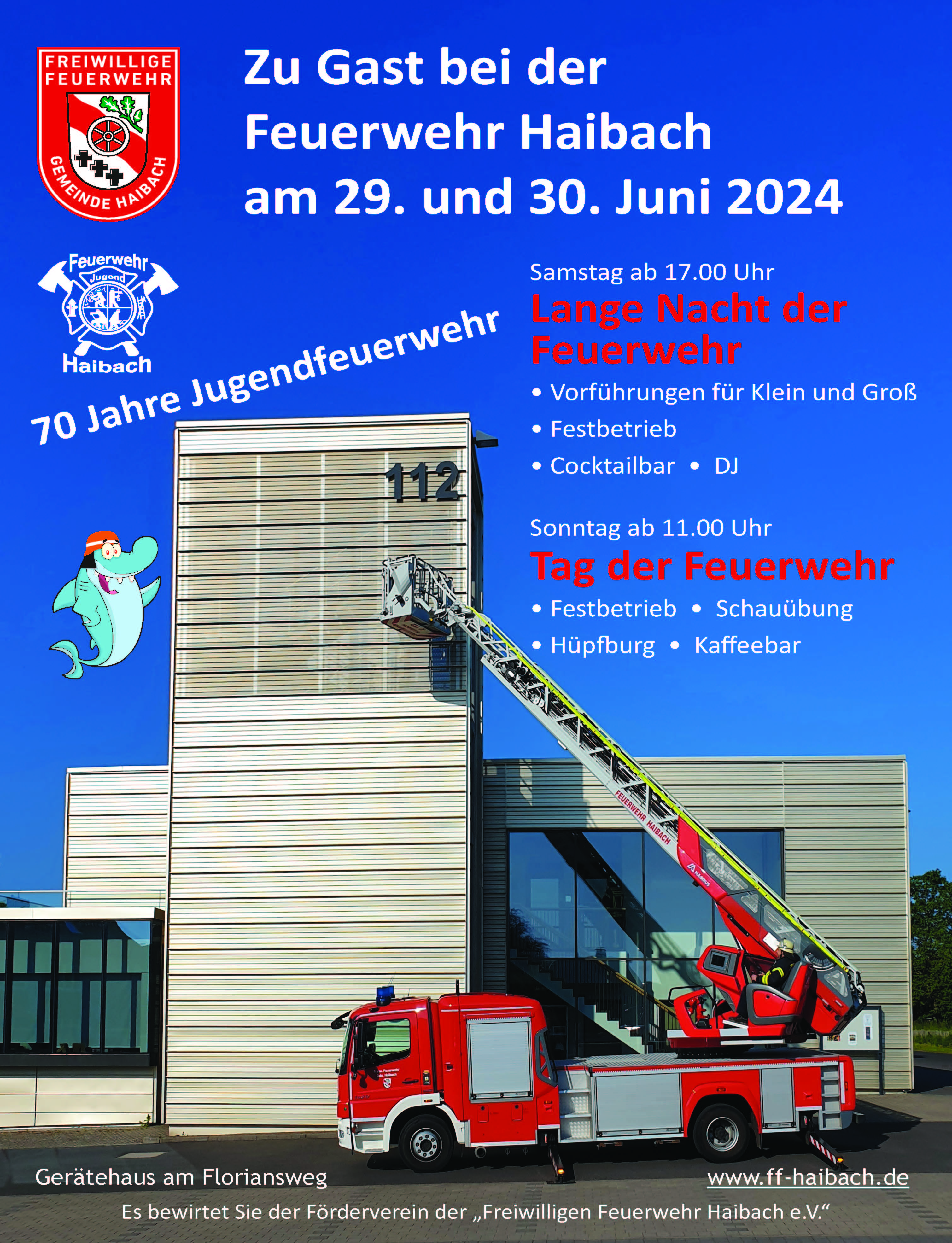 240524 Fest der Feuerwehr Haibach 29. 30.06.2024