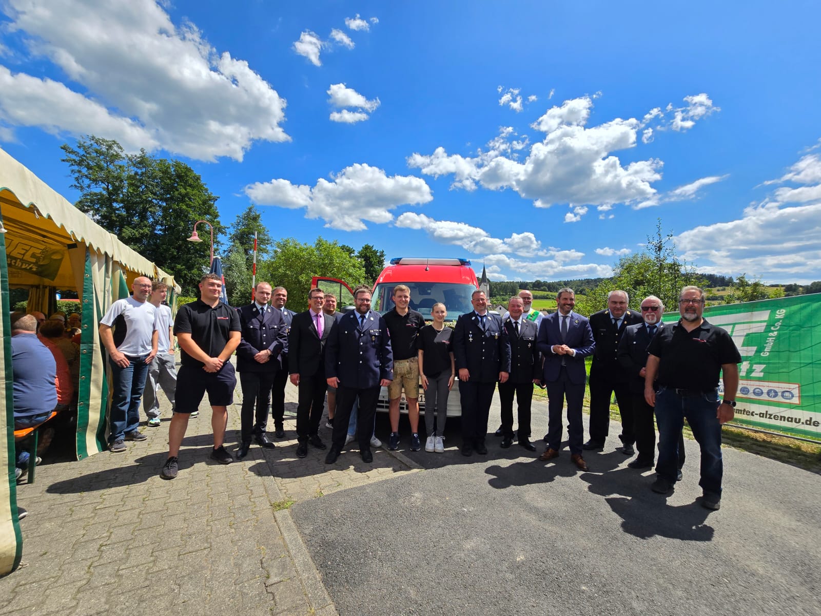 20240707 FF Königshofen Segnung und Übergabe neues MZF 49