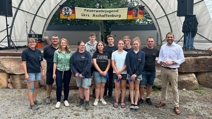 20240815 Kreisjugendfeuerwehrzeltlager 2024 in Weibersbrunn 135 FF Laufach Sieger digitale Lkr Ralley