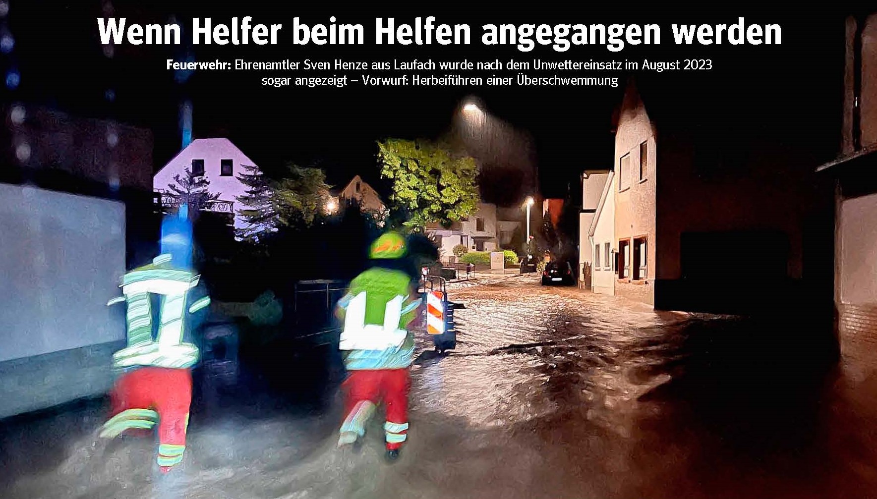 240816 ME Blickpunkt Wenn Helfer angeganen werden Bild