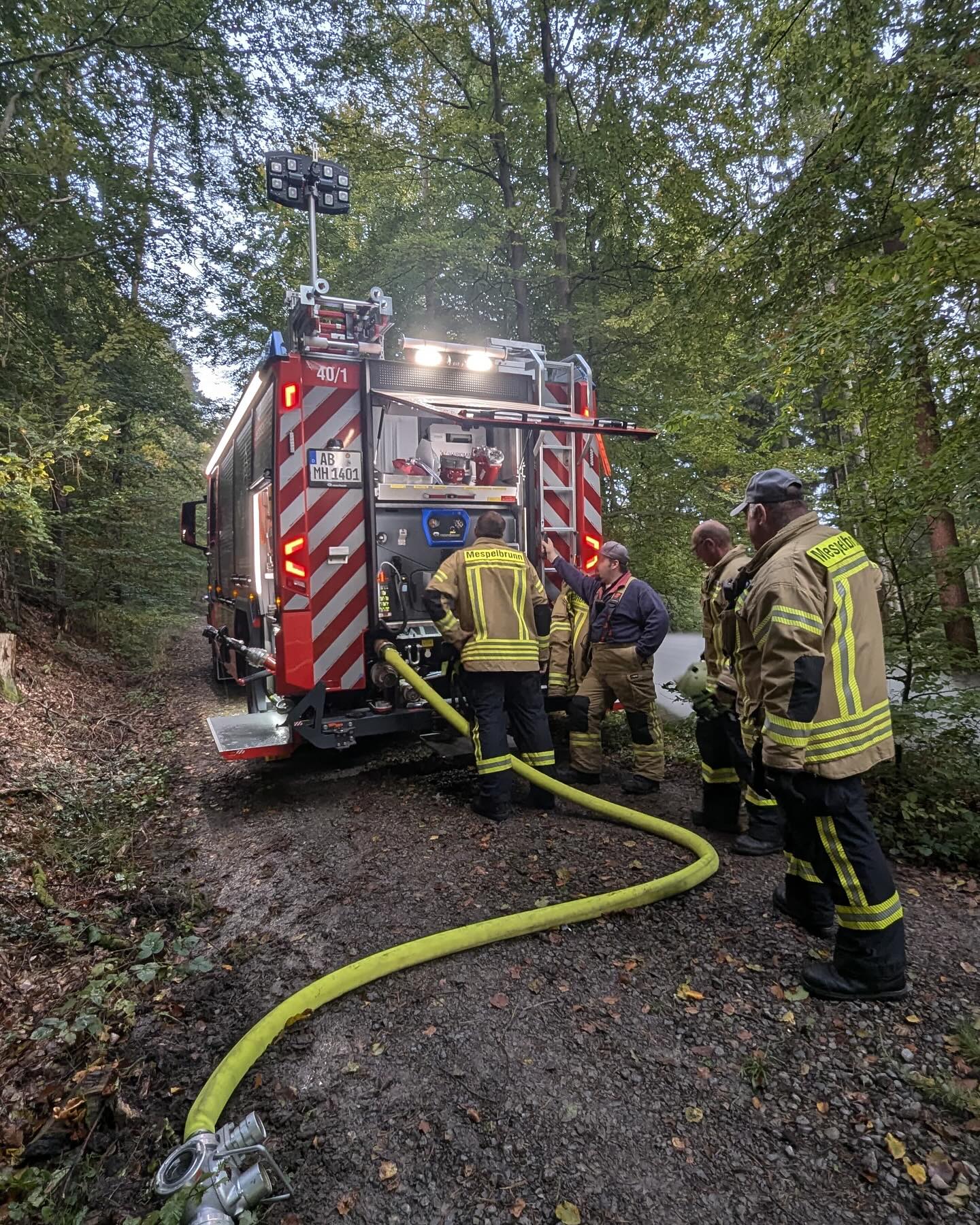20241012 FF Mespelbrunn Hessenthal Übung 1
