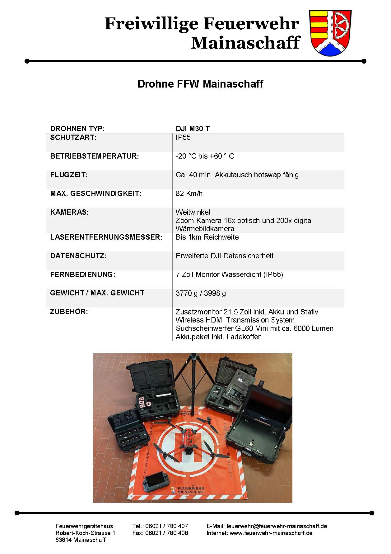 Drohne FF Mainaschaff