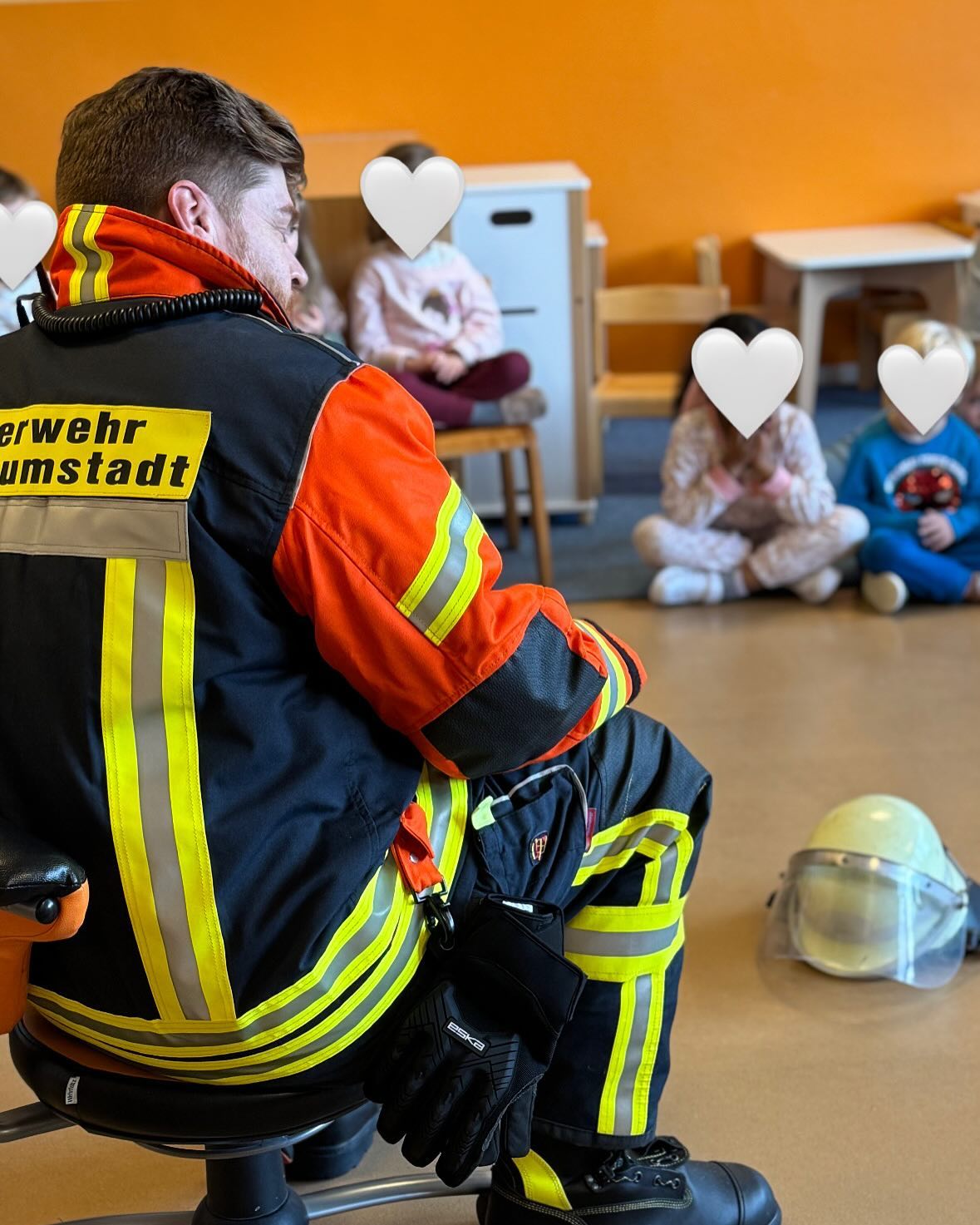 FF Wenigumstadt Kinderhaus Schatzinsel Brandschutzerziehung