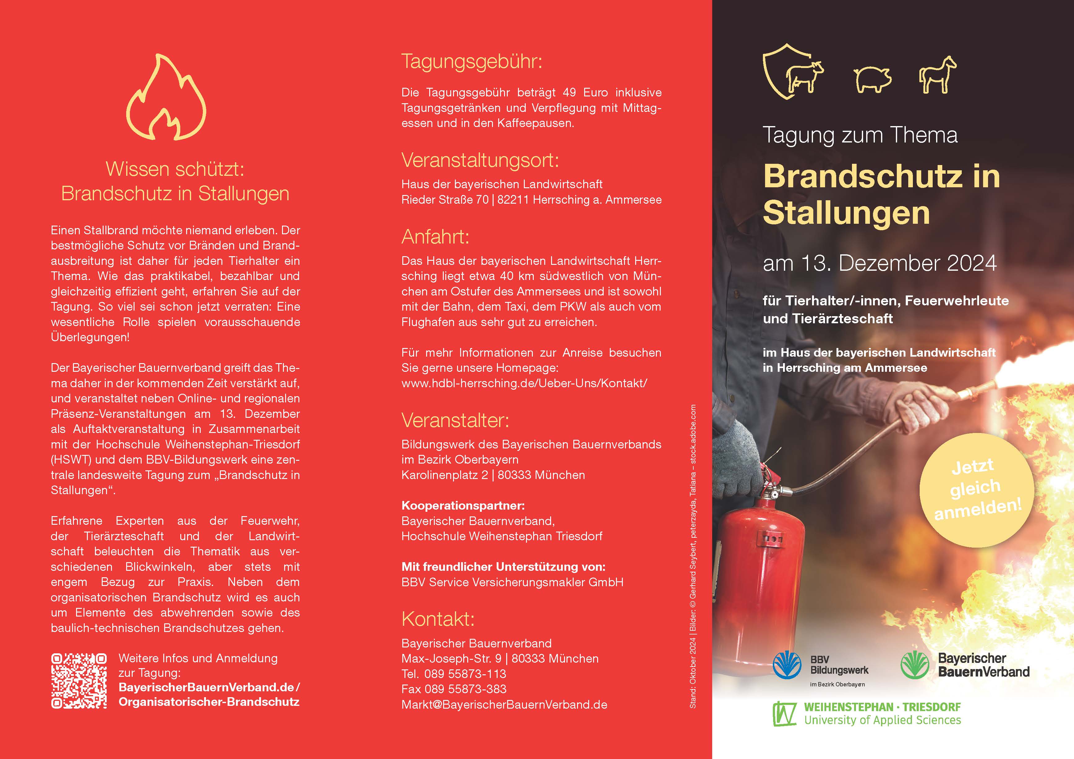 Flyer Brandschutztagung Stallung Seite 1