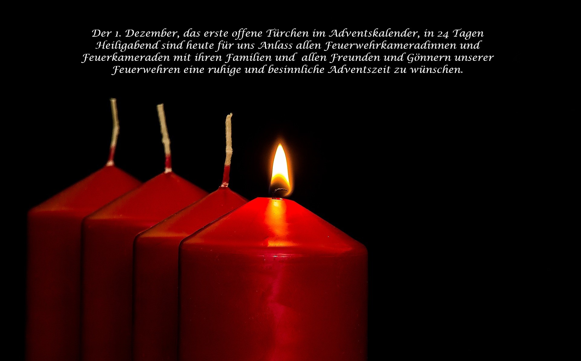 Weihnachten 1. Advent Text