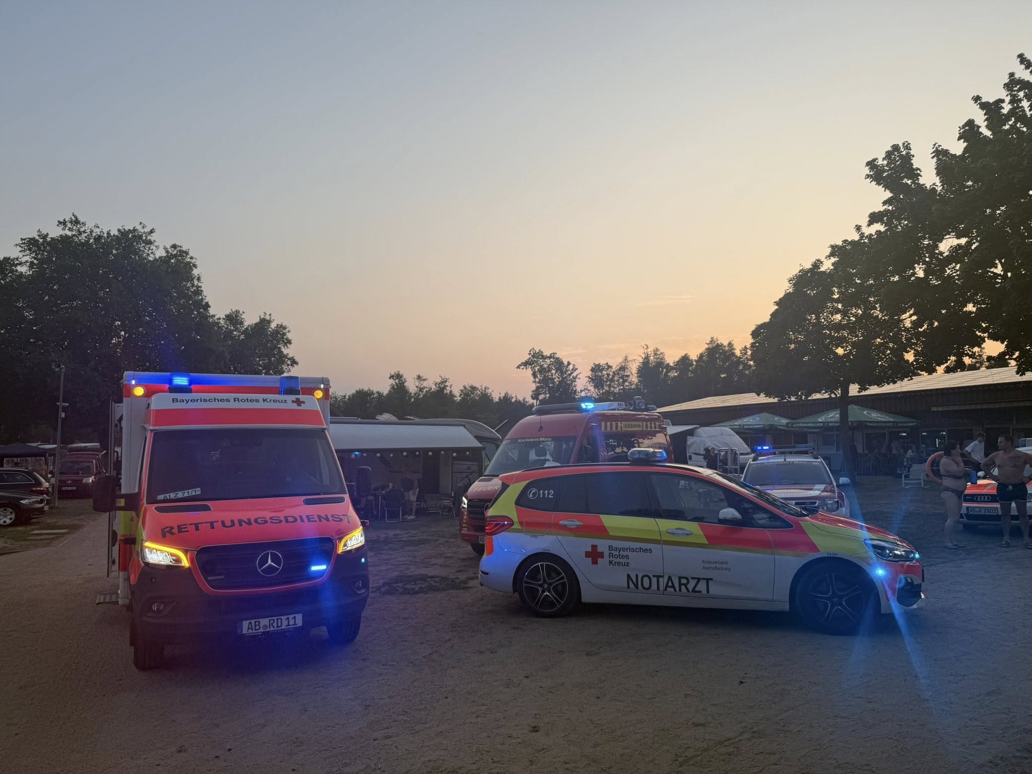 20250815 Wasserrettung Karlstein Weisssee 2