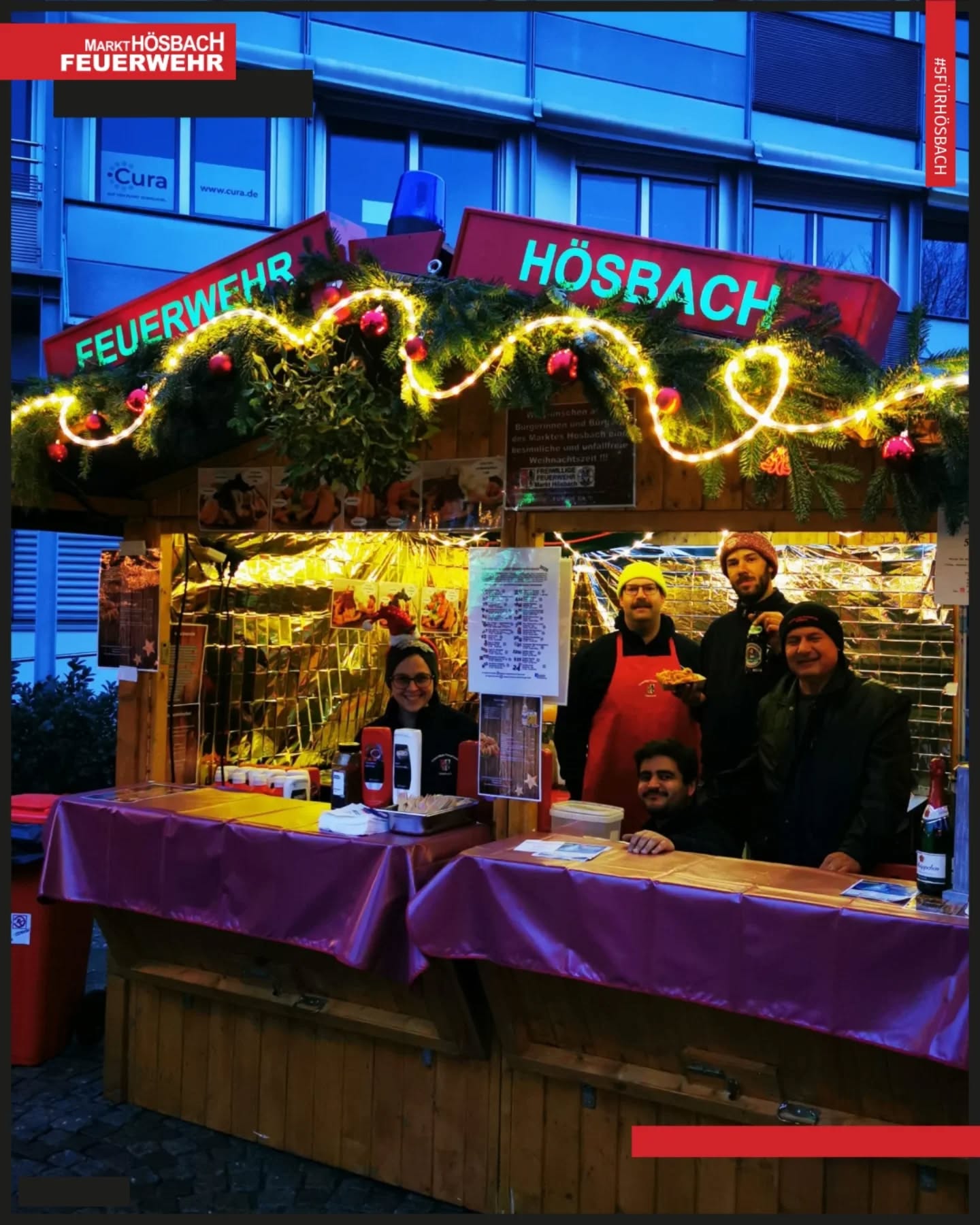 20251130 FF Hösbach auf dem Hösbacher Budenzauber 1