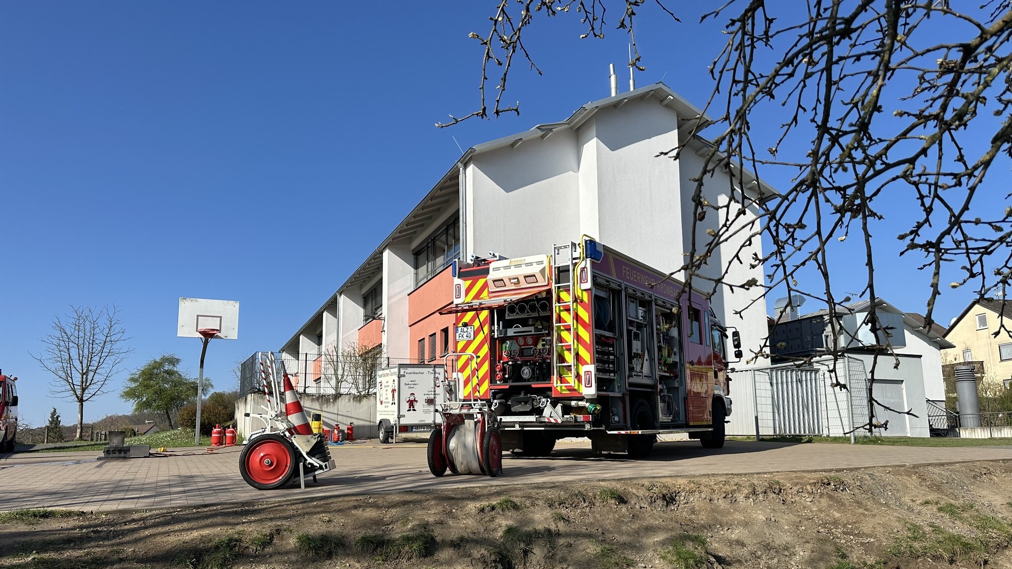 20250408 Brandschutzerziehung FF Krombach Grundschule Krombach Geiselbach 1