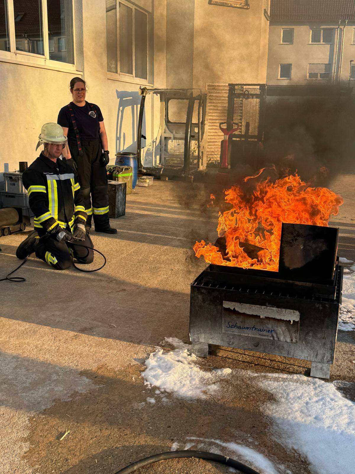 20250513 Schaumausbildung der FF Westerngrund in Mainaschaff 12
