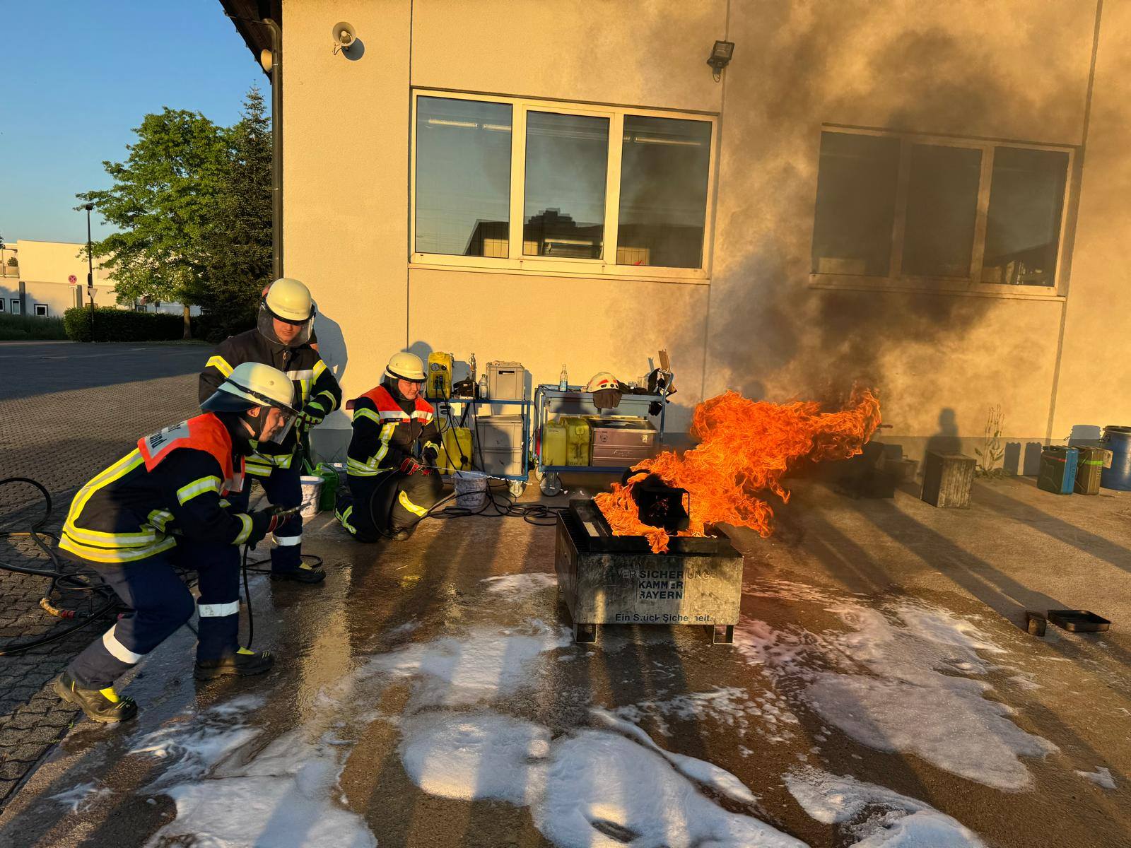 20250513 Schaumausbildung der FF Westerngrund in Mainaschaff 16