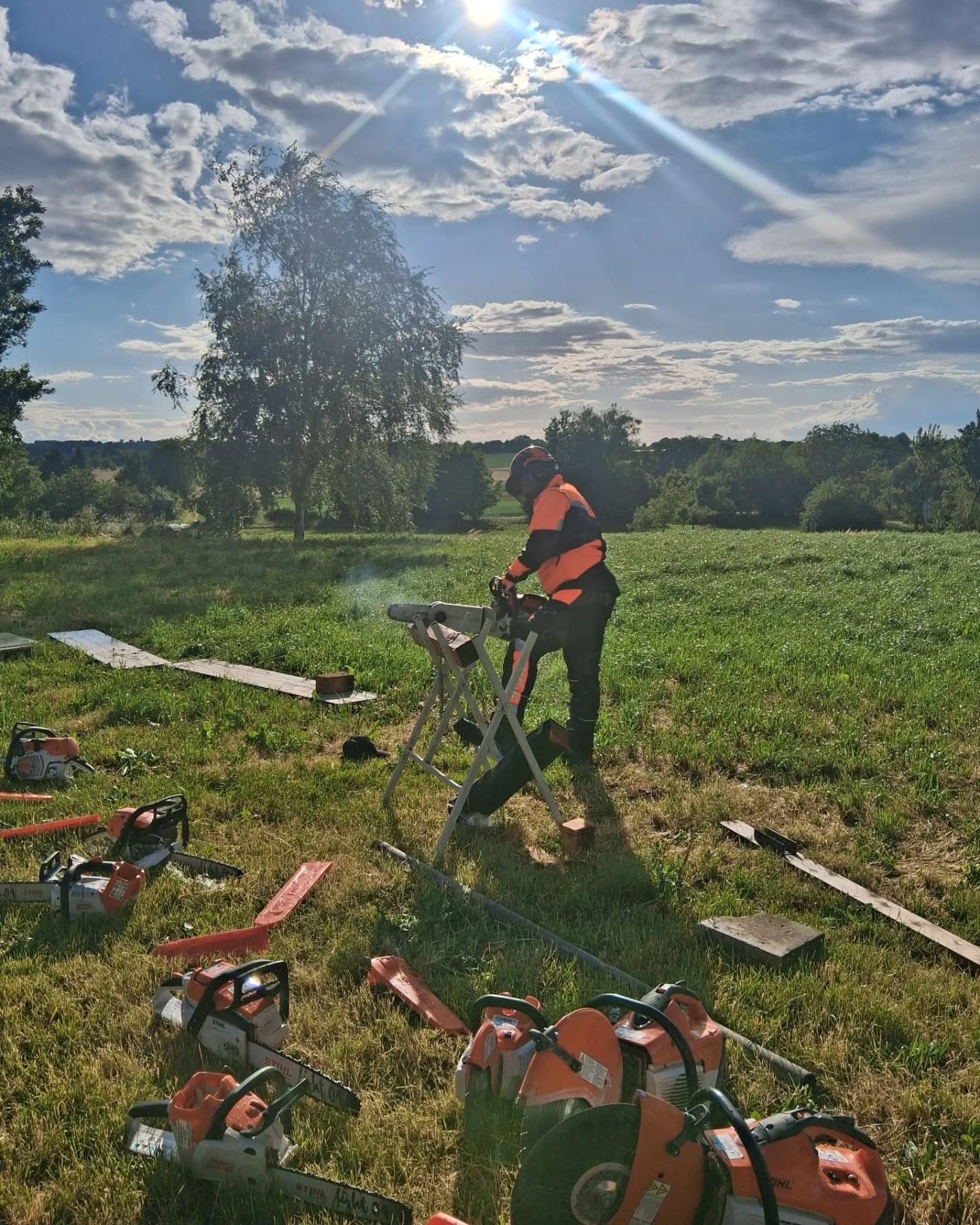 20250528 Info Veranstaltung Stihl mit Fa Zieger bei der FF Großostheim 1