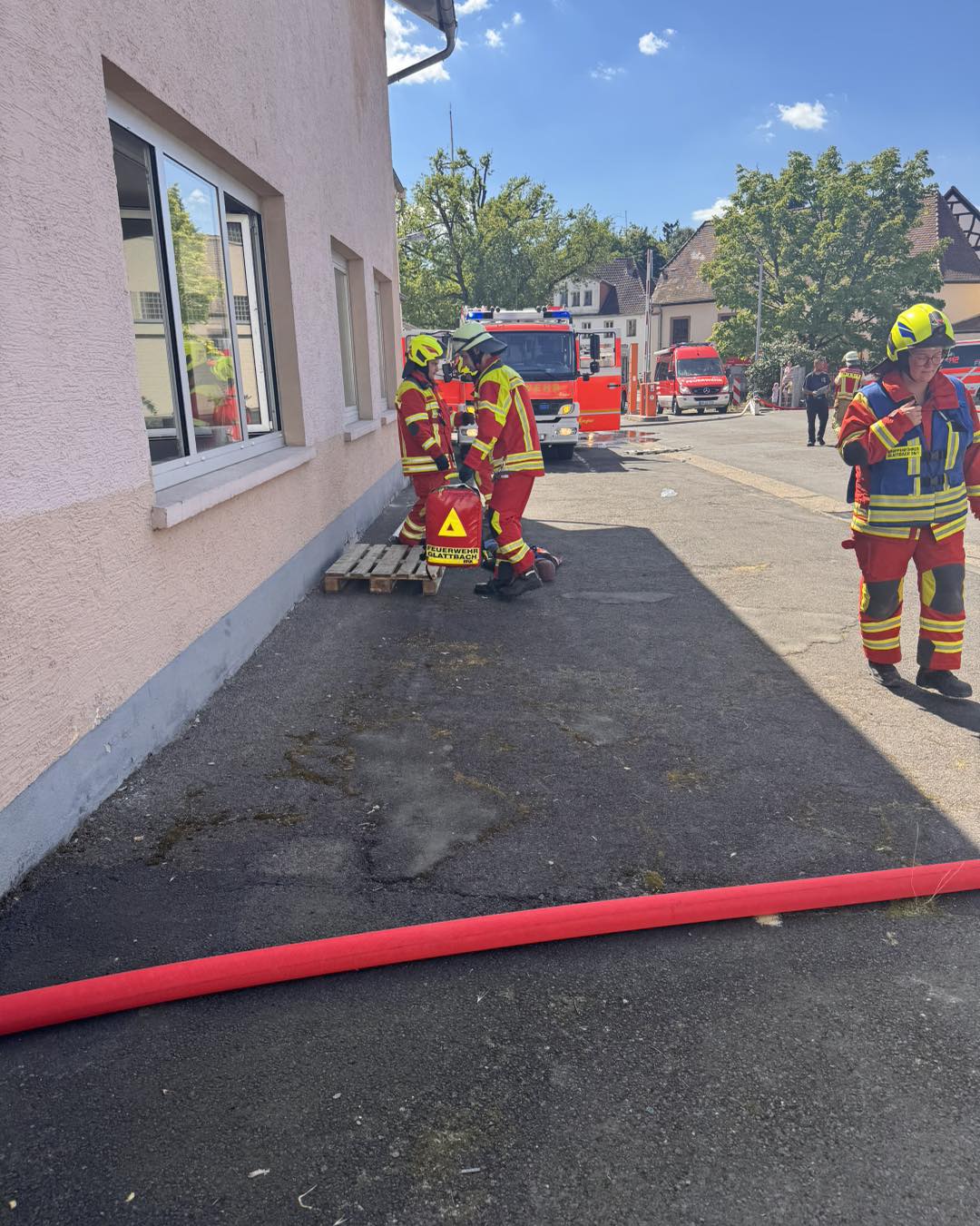 20250628 FF Glattbach gemeinsame Übung mit dem LZ 3 Damm 6