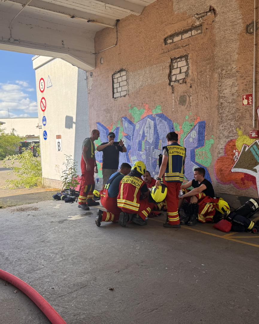 20250628 FF Glattbach gemeinsame Übung mit dem LZ 3 Damm 7