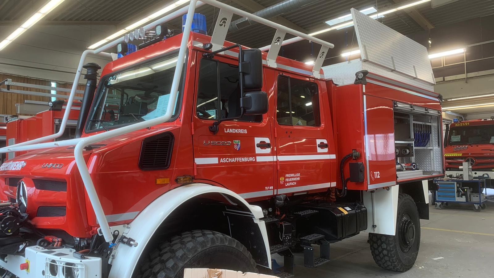Waldbrand TLF kur vor Fertigstellung 2