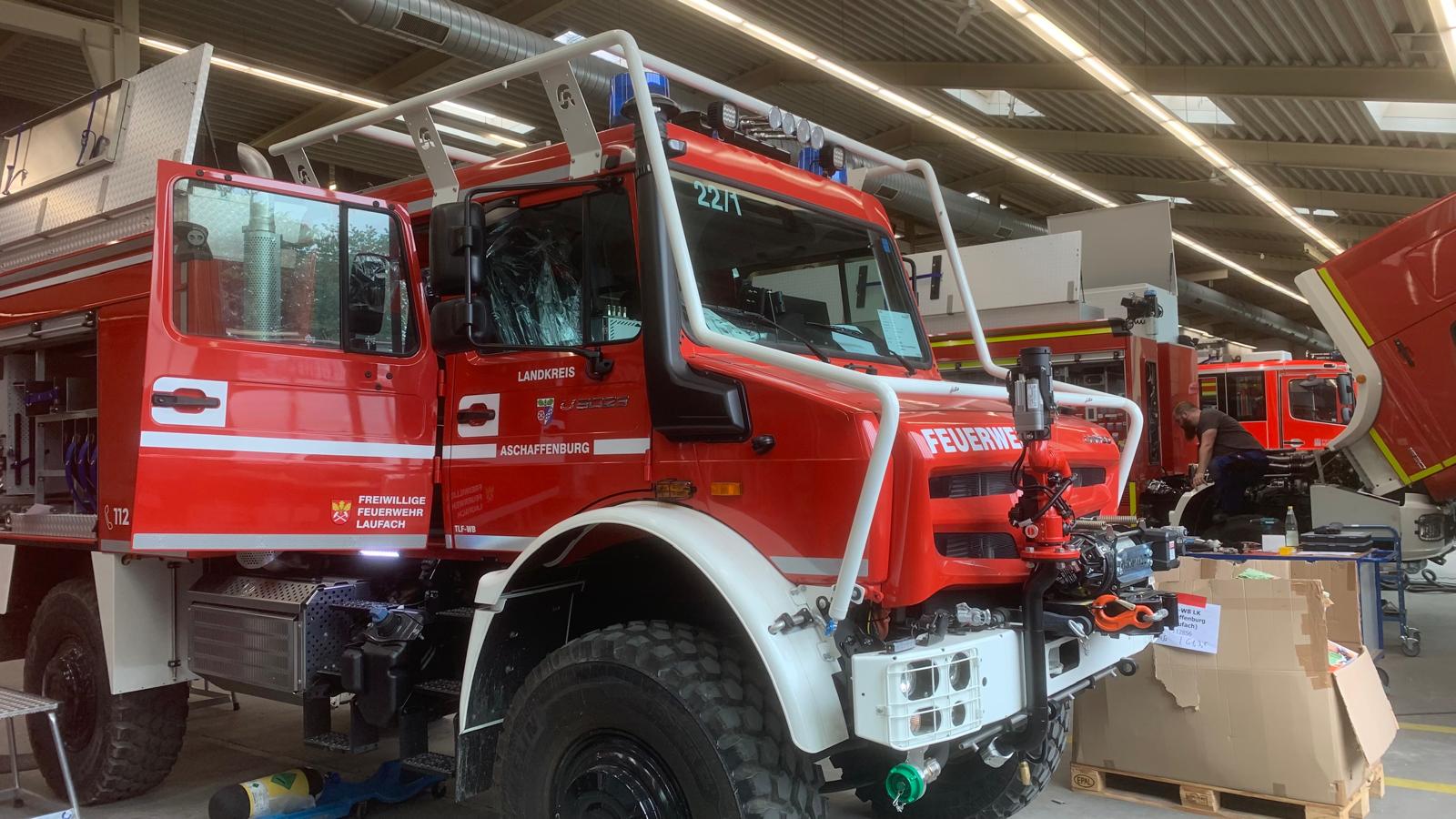Waldbrand TLF kur vor Fertigstellung 9