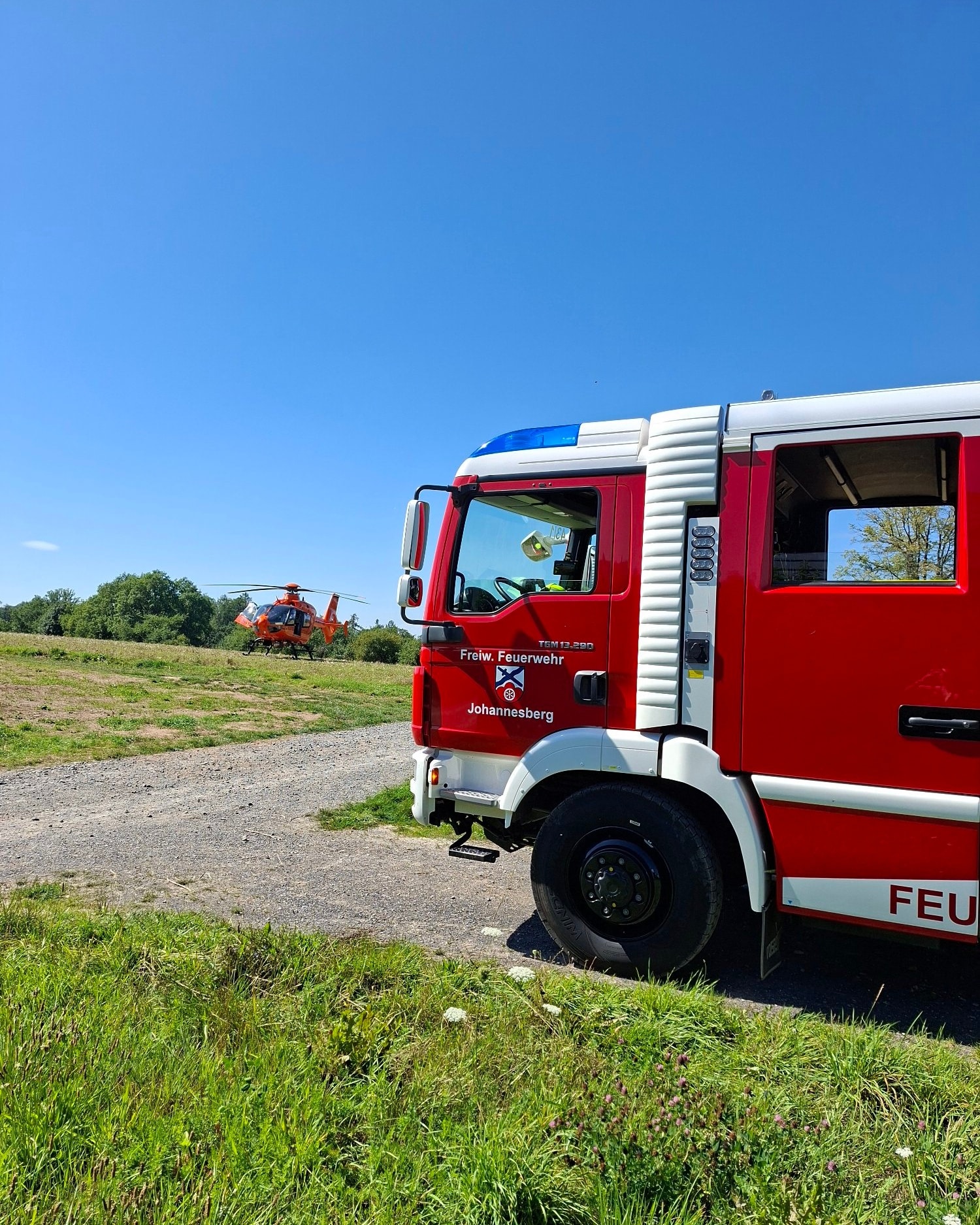 20250809 Rettungshubschrauberlandung Johannesberg Breunsberg 1