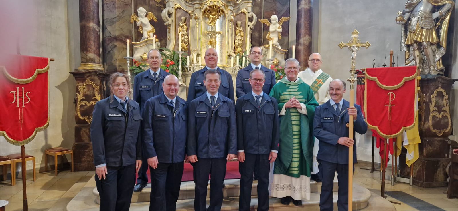 20251012 Gemeinsamer Kirchgang der FF Alzenau 5