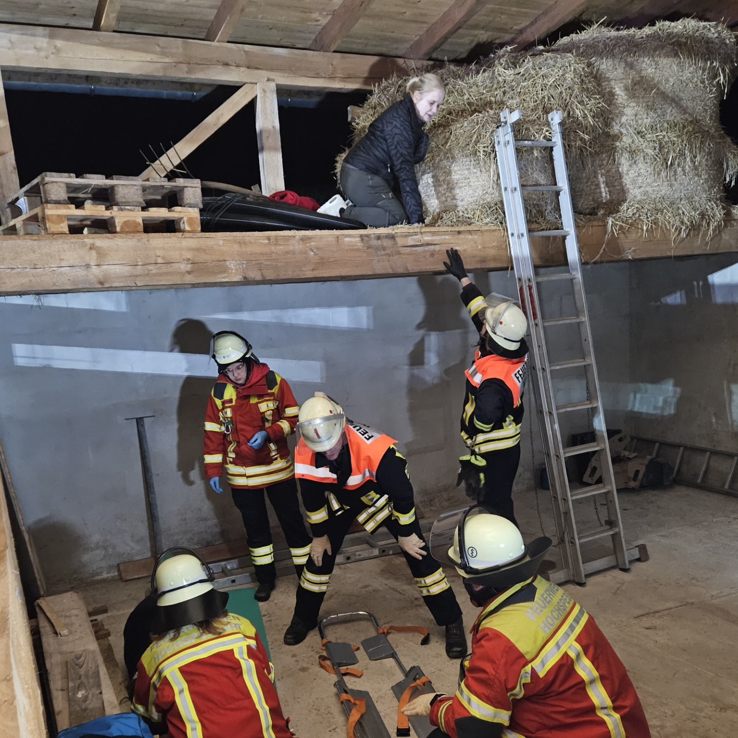 20251013 Übung der Feuerwehrsanitäter Heinrichsthal und Wiesen 1