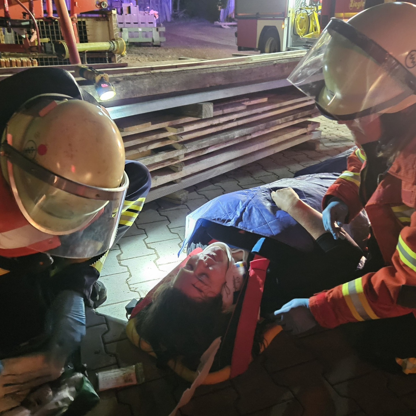 20251013 Übung der Feuerwehrsanitäter Heinrichsthal und Wiesen 5