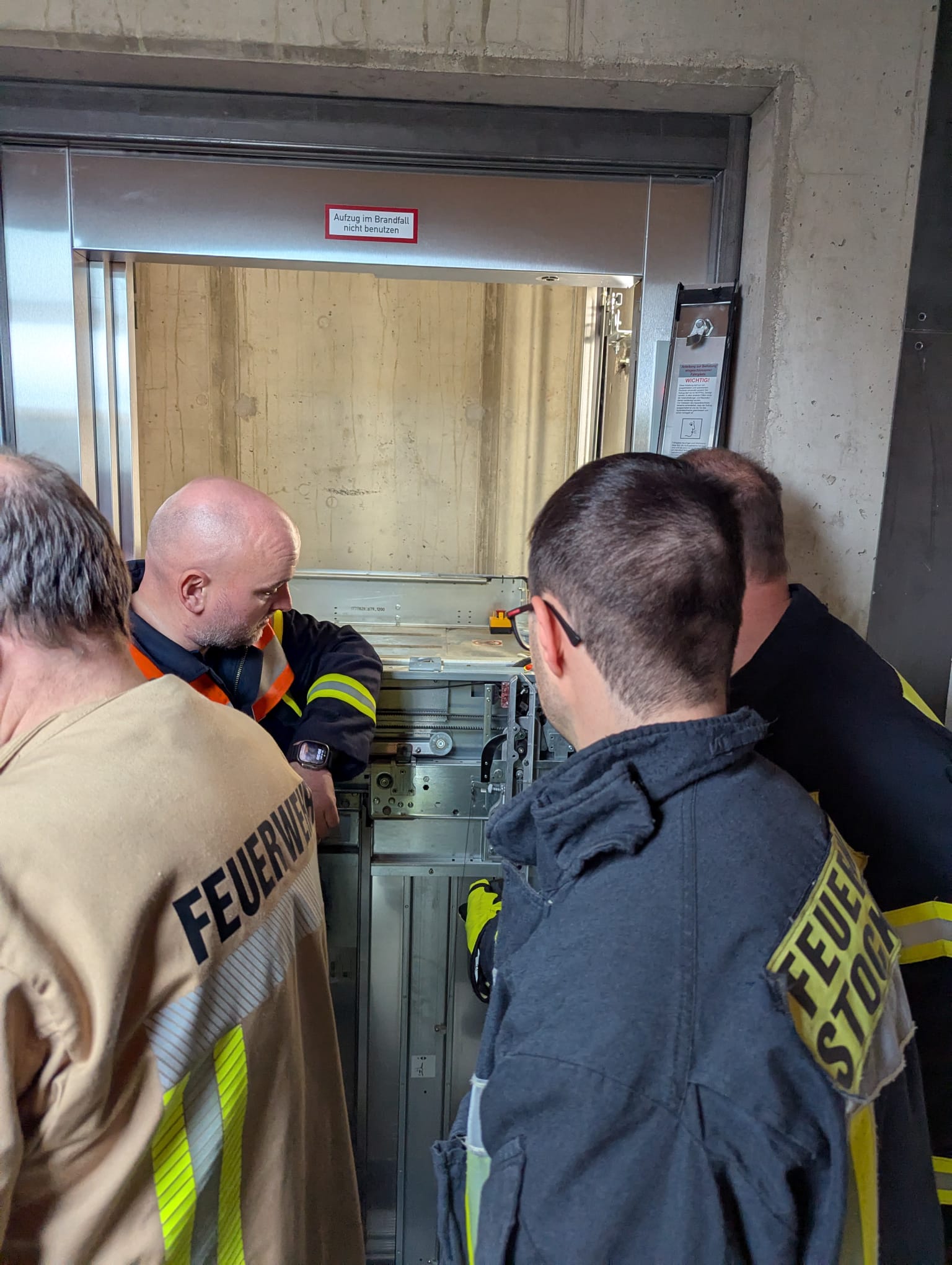 20251018 Seminar Einsätze mit Aufzügen in Großostheim 1