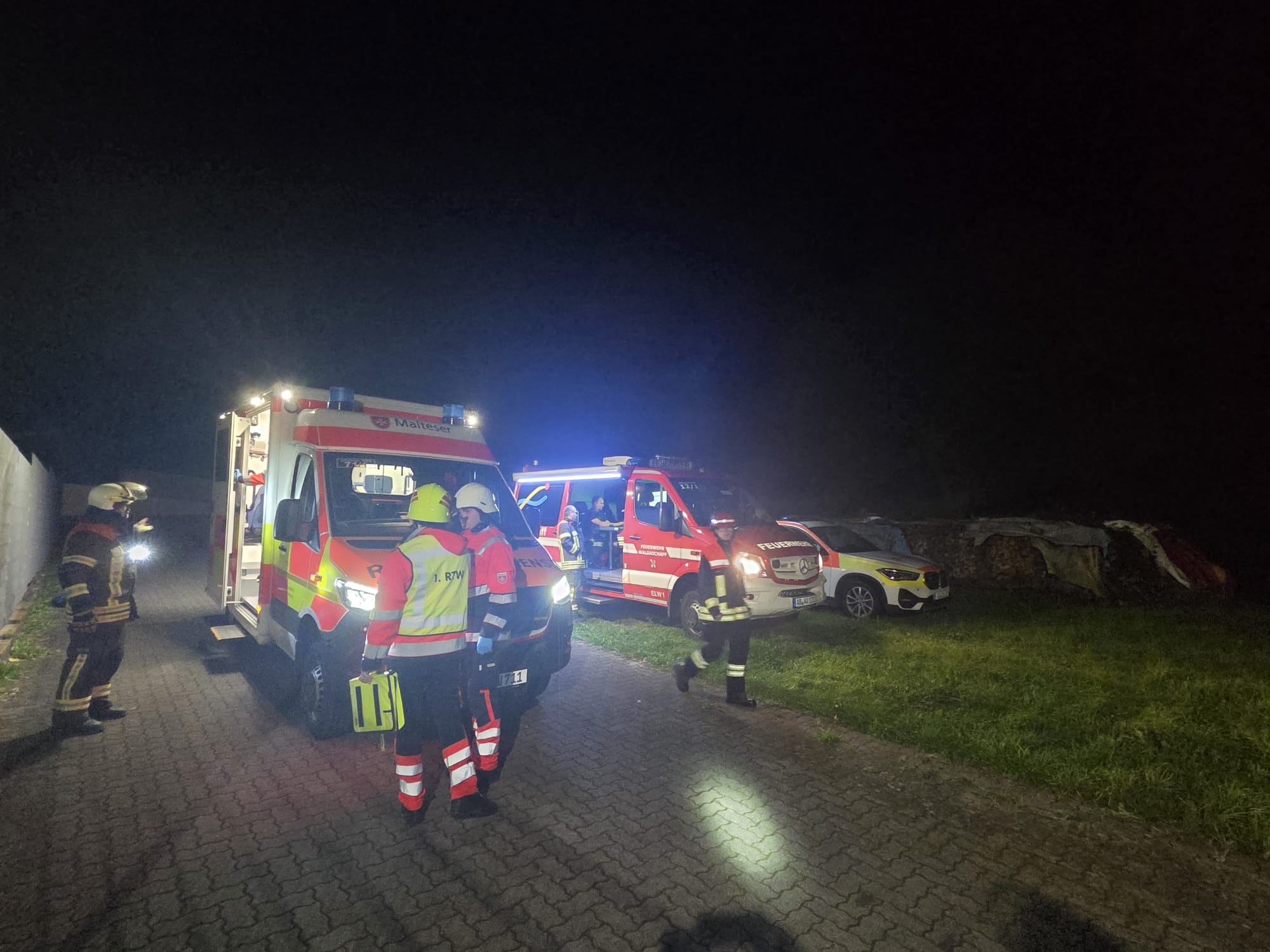 20251021 FF Waldaschaff THL Übung mit dem MHD 9