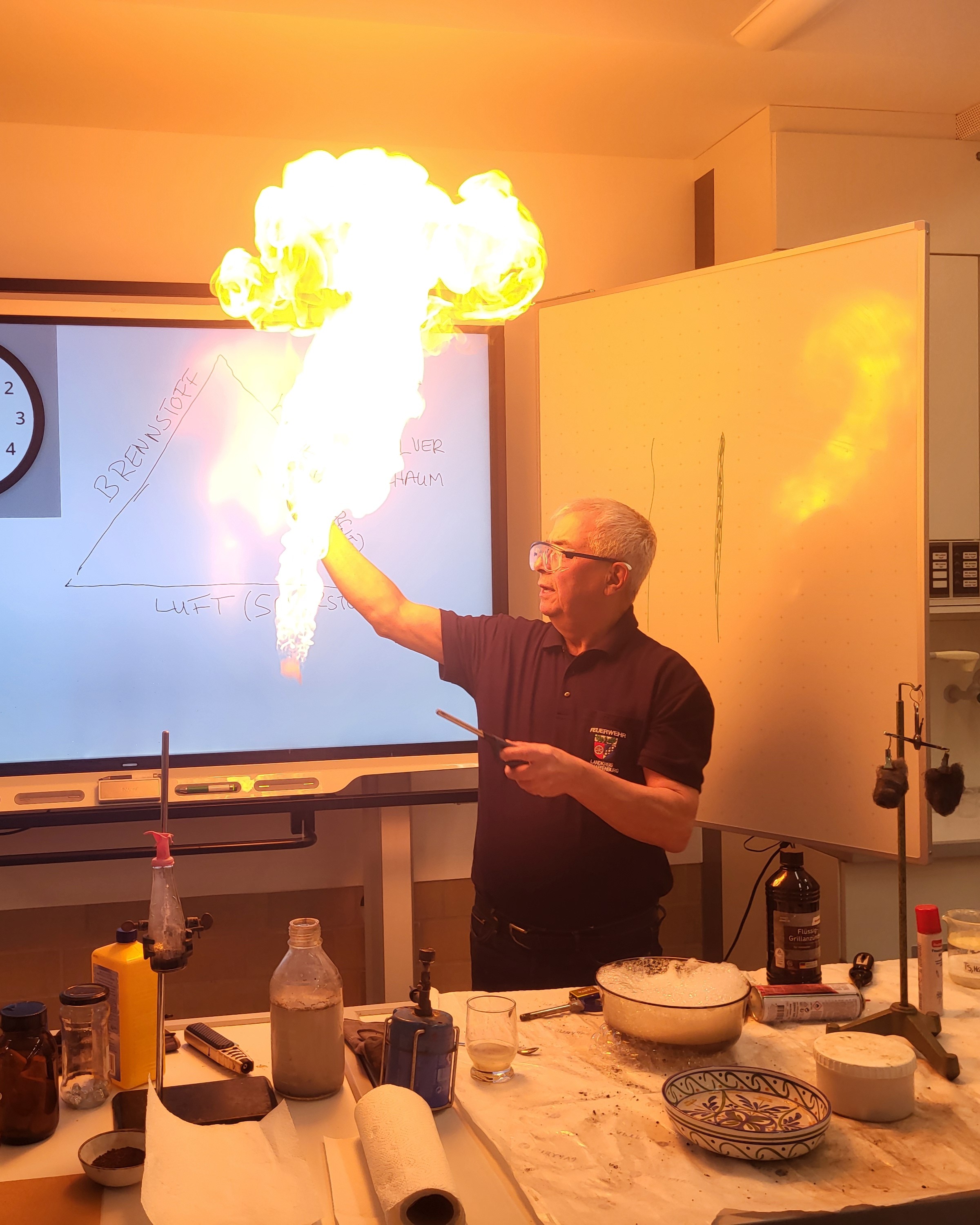 20251128 FF Großostheim Brennen und Löschen für die 7. Klassen der Mittelschule Großostheim 2