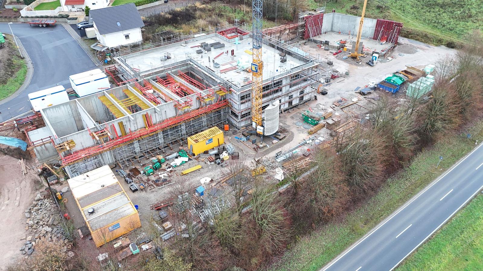 20251130 FF Mömbris Hutzelgrund Baustellenbegehung Neubau Feuerwehrhaus 6