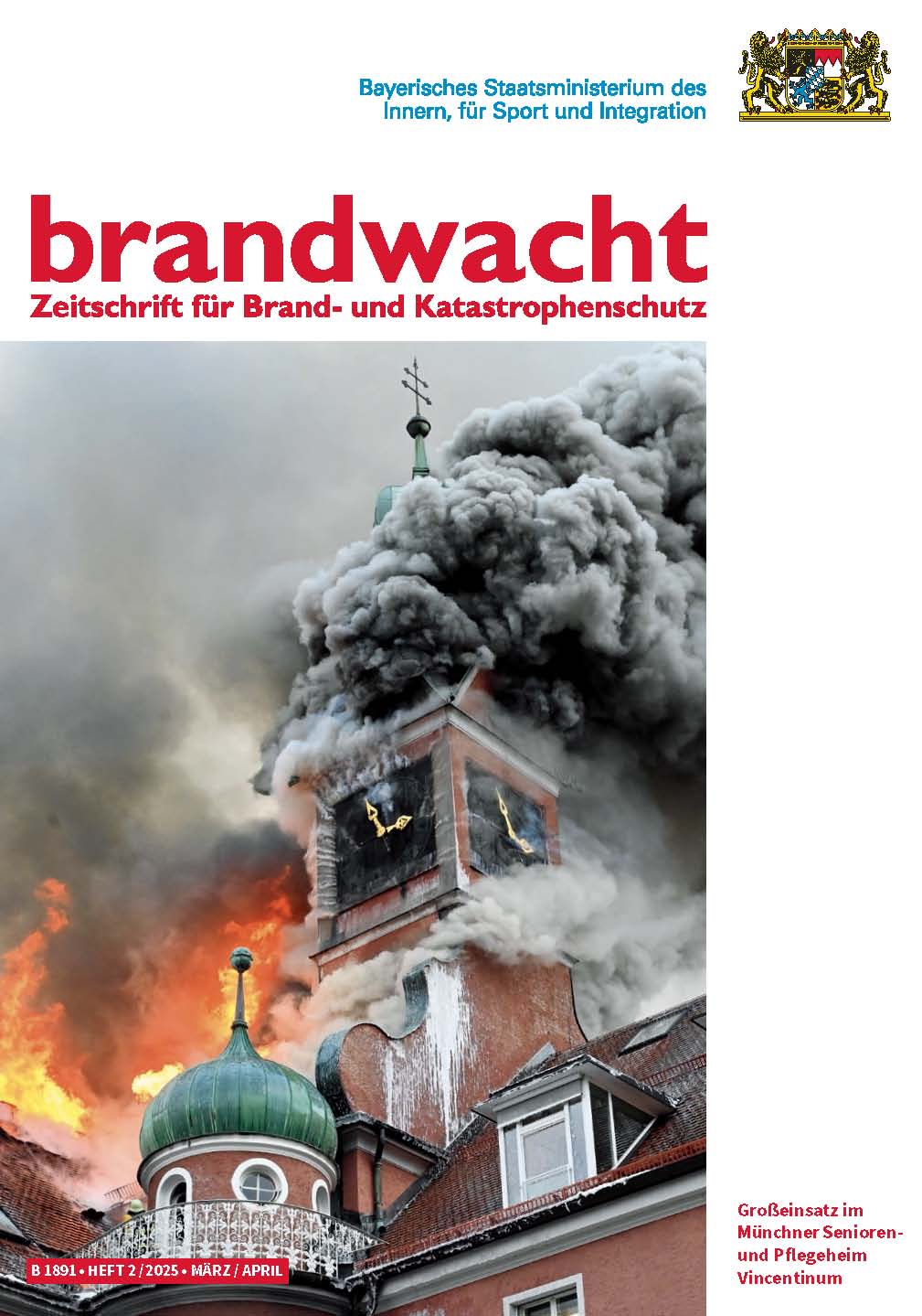 Seite 1 aus Brandwacht Ausgabe 02 2025