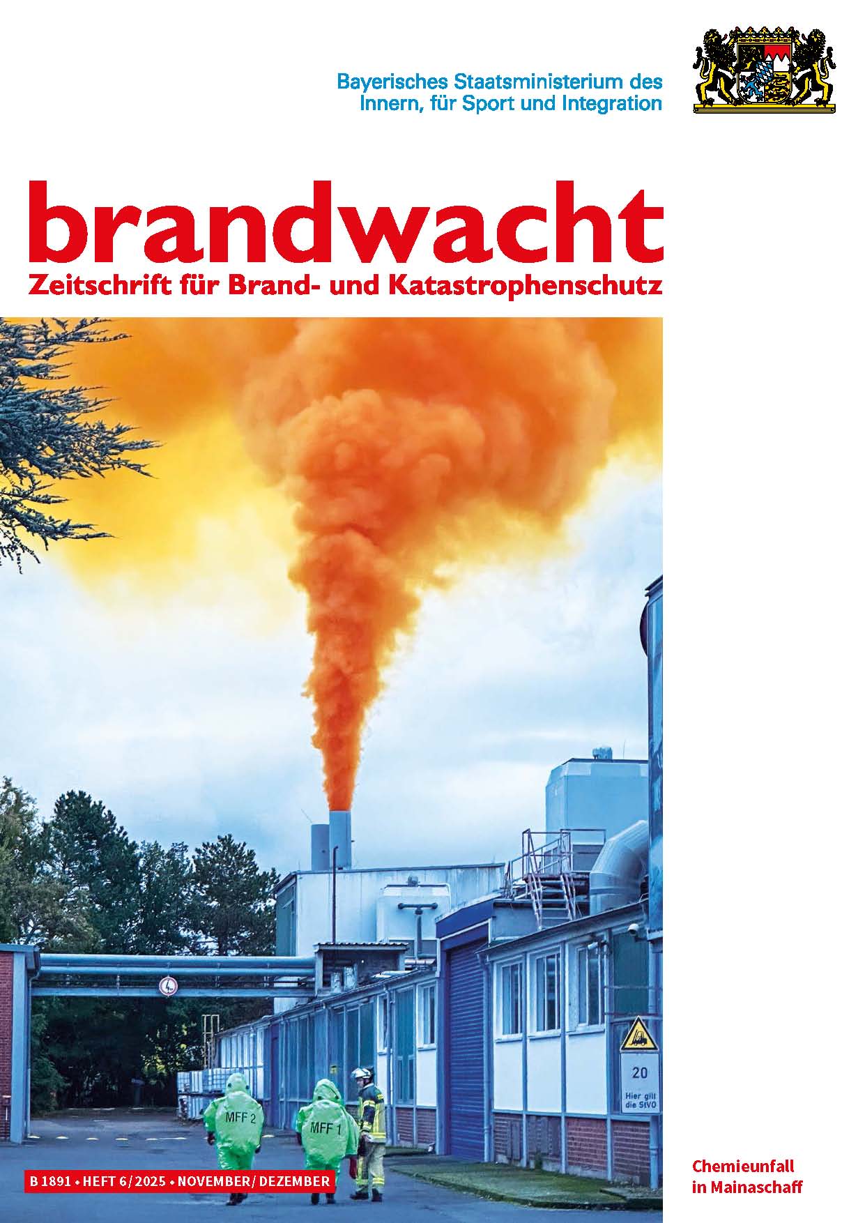 Seite 1 aus Brandwacht Ausgabe 6 2025
