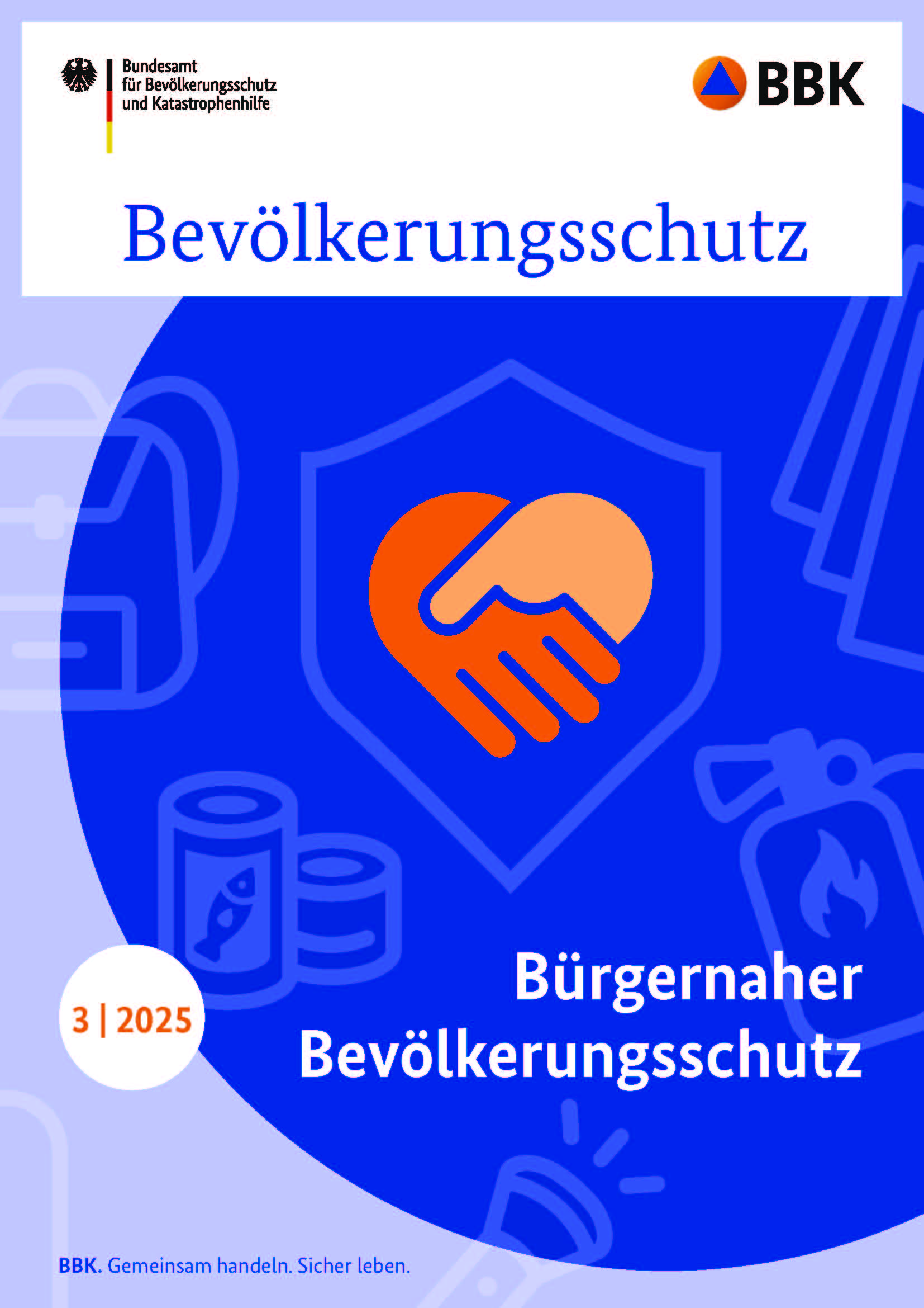 Seite 1 aus Magazin Bevölkerungsschutz des BBK Ausgabe 03 2025