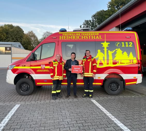 Spende FF Heinrichsthal