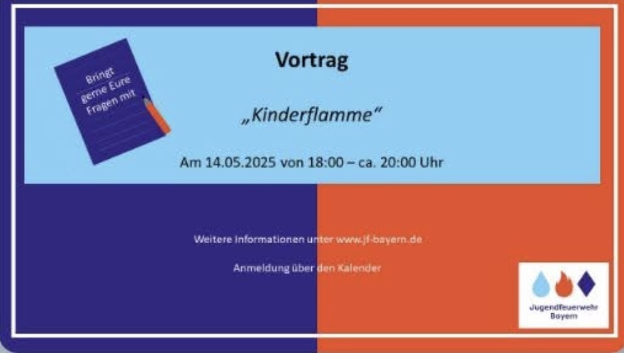 Vortrag Kinderflamme
