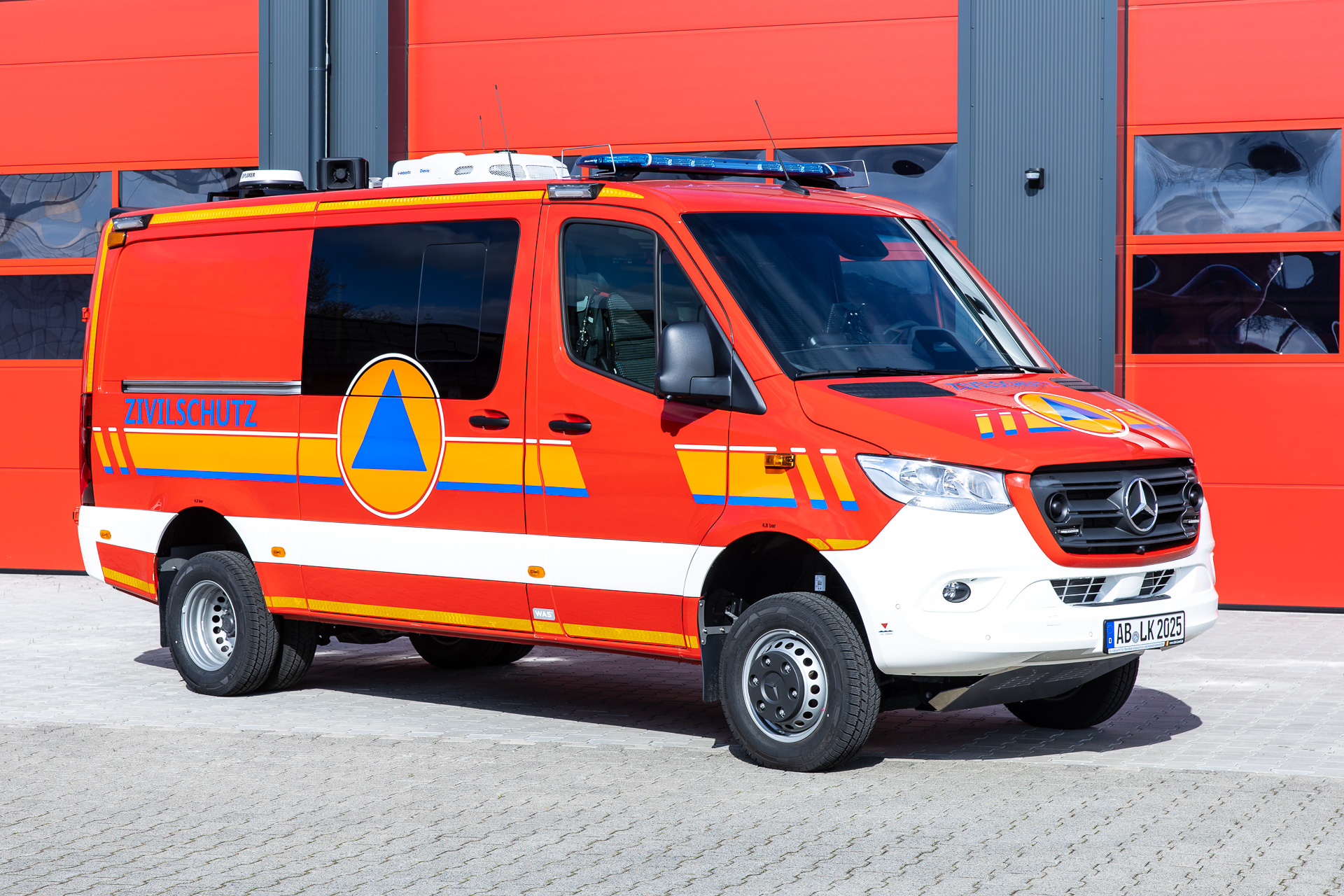 CBRN-Erkundungswagen der Feuerwehr Stockstadt a. Main