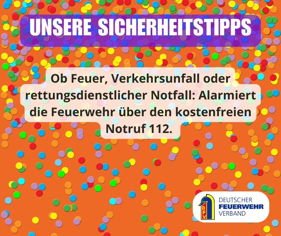 Sicherheitstipps zur Faschingszeit 1