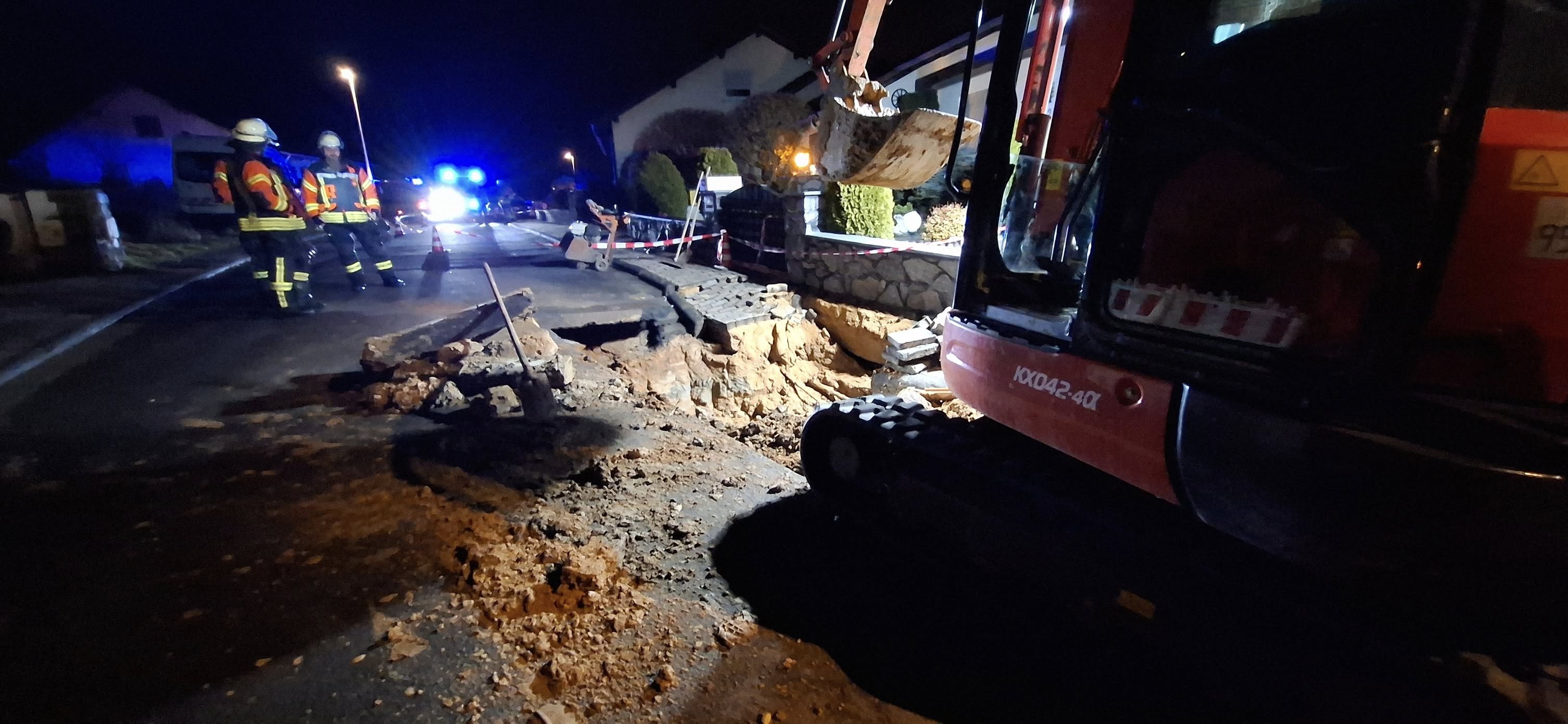 20260212 Wasserrohrbruch Großostheim Wenigumstadt 9