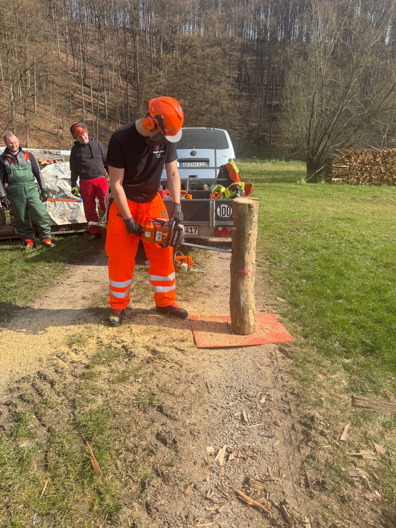 20260310 Ausbildung Motorkettensägenführer Modul A in Gunzenbach 4
