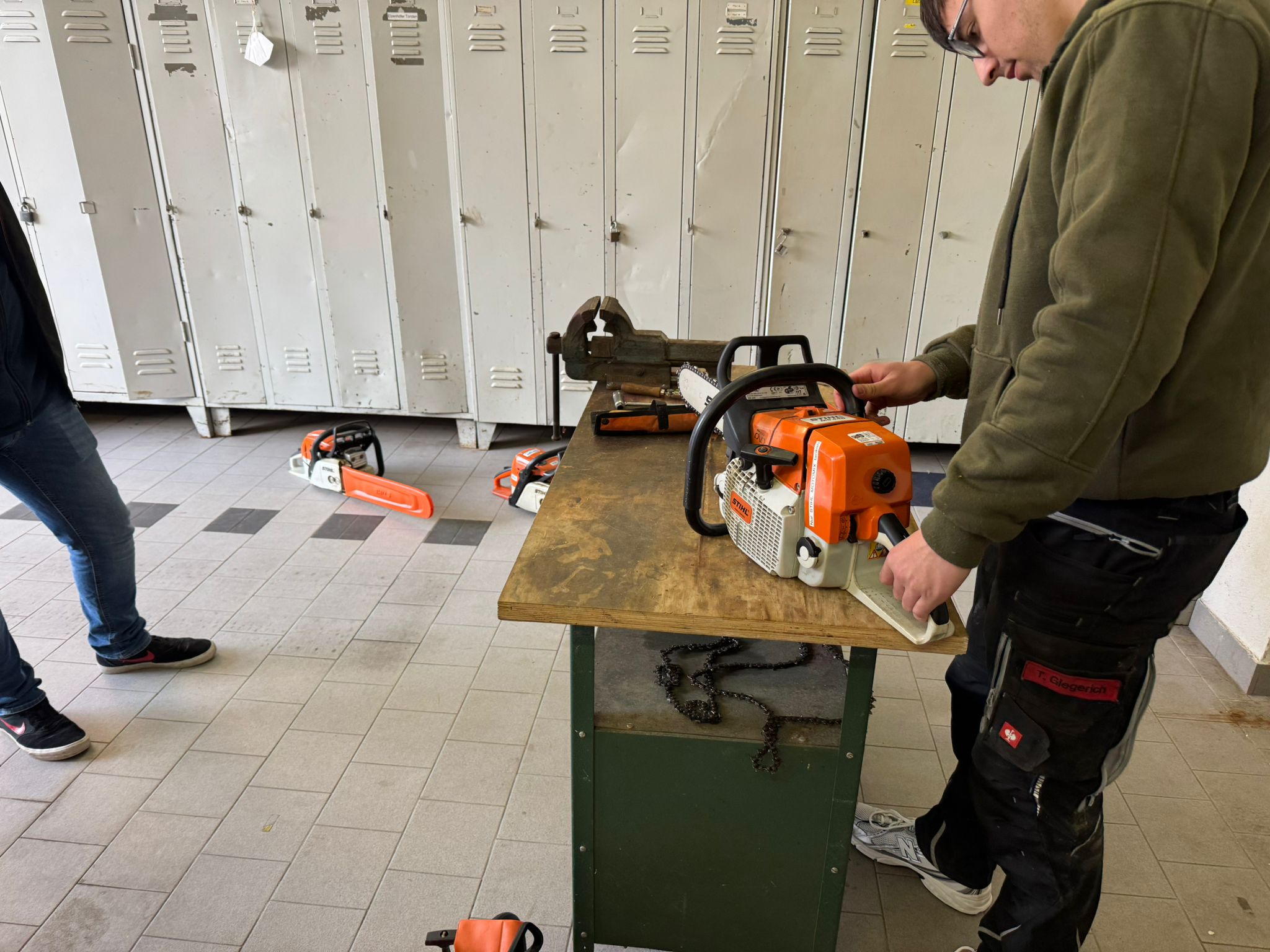 20260310 Ausbildung Motorkettensägenführer Modul A in Gunzenbach 9