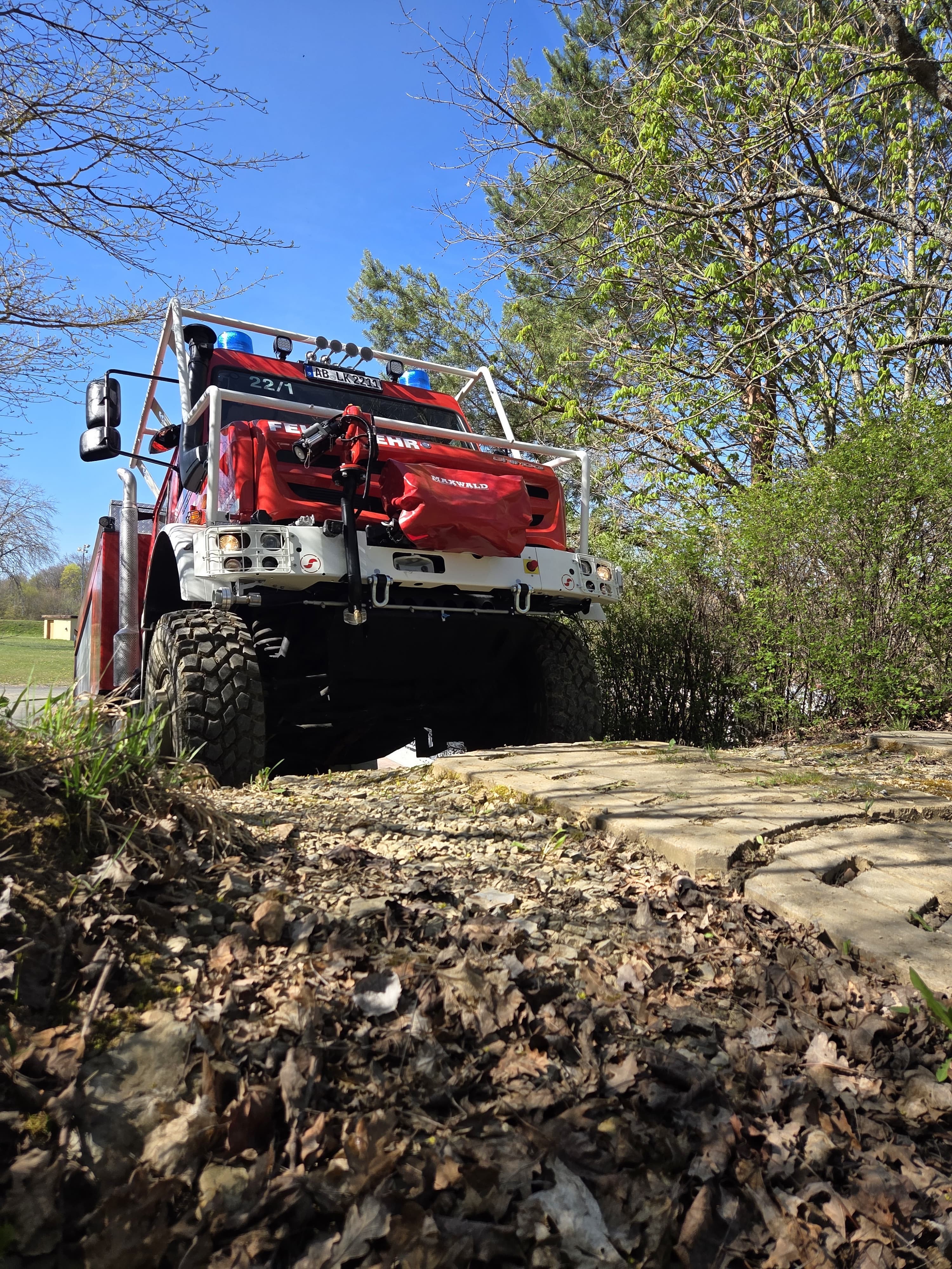 20260411 Allradfahrtraining mit den Unimog WB TLF 5