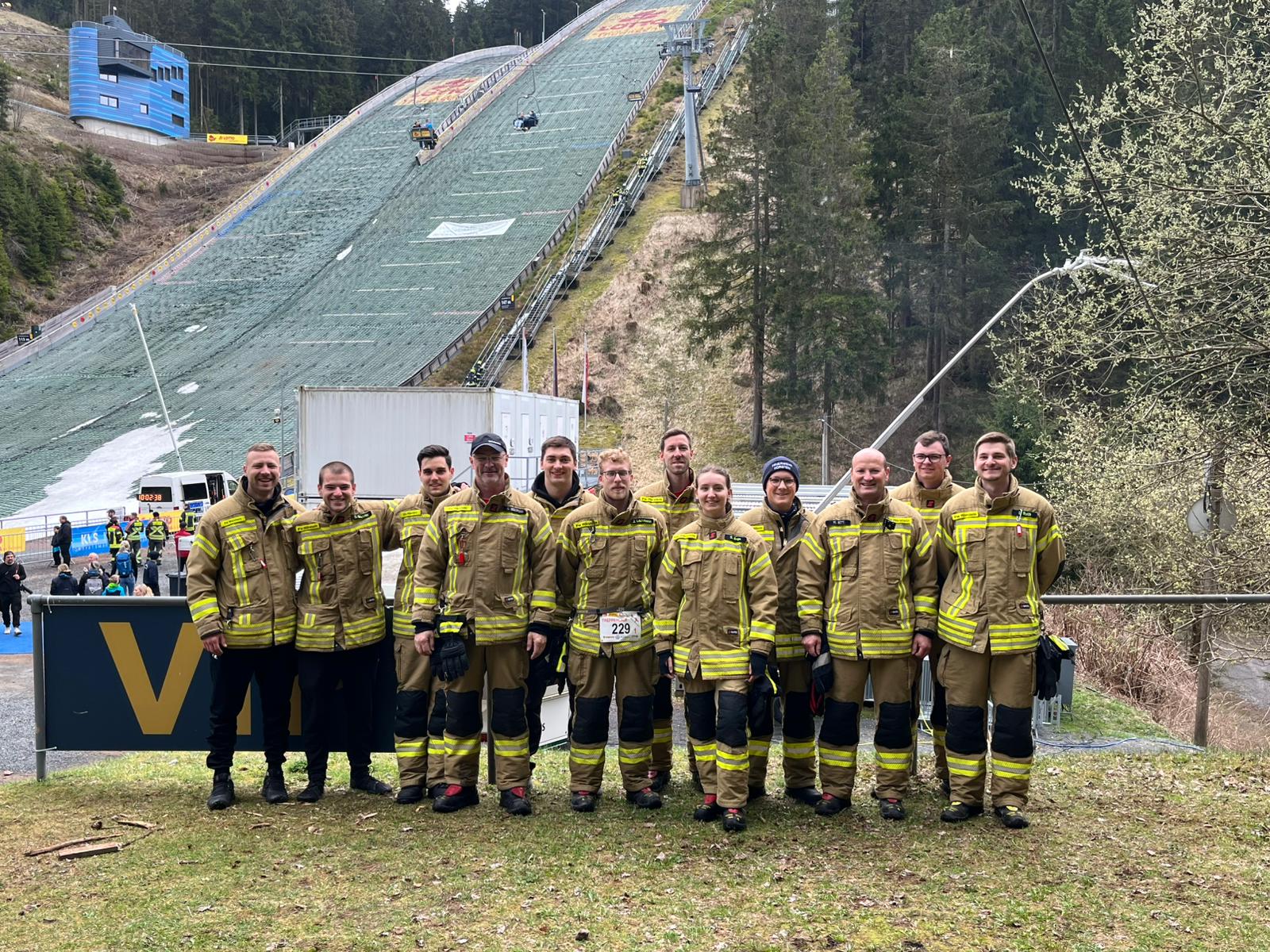 20260418 FF Hörstein Wettkampf Treppenlauf und Ausbildung Kleintierrettung in Oberhof 1