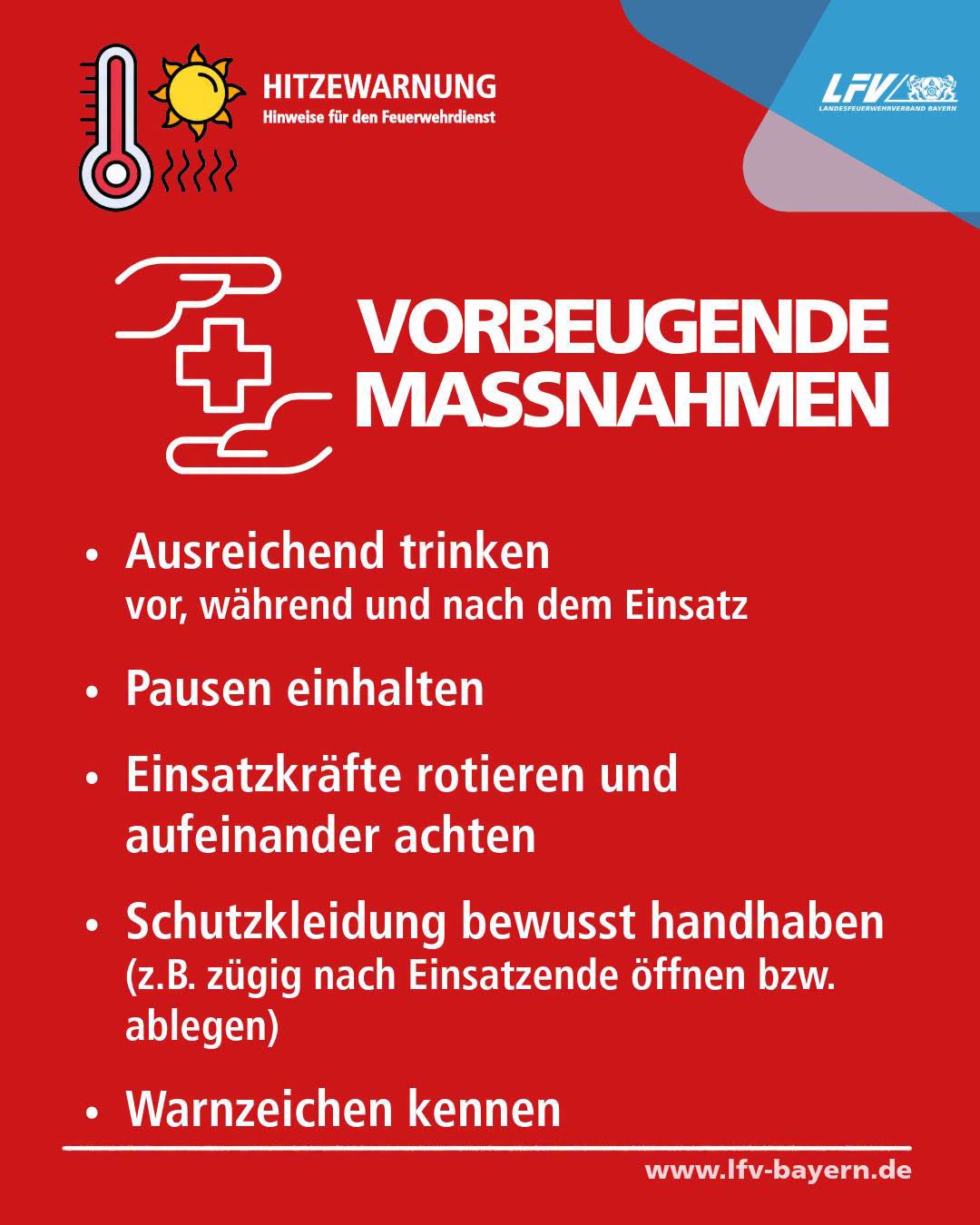 Hitzewarnung für den Feuerwehrdienst 3