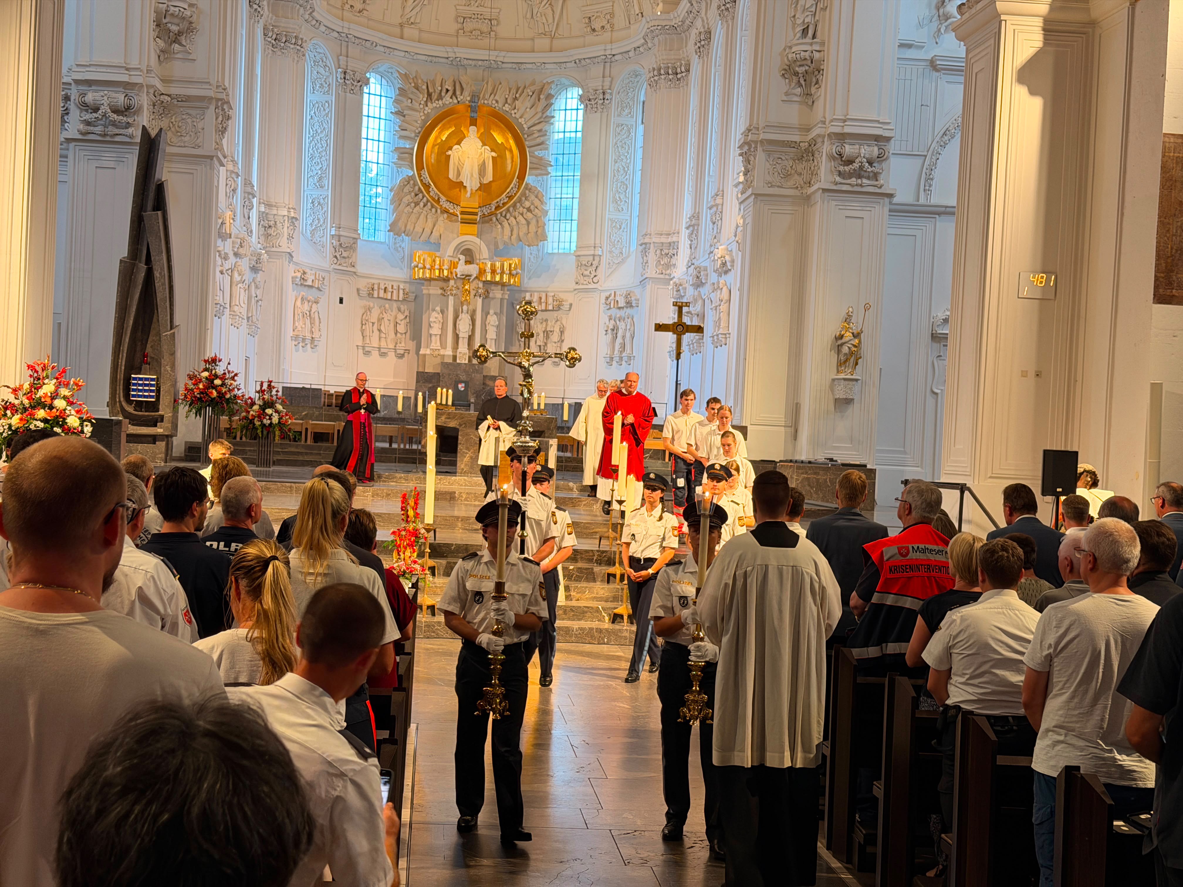 20260707 Blaulicht Gottesdienst im Kiliansdom Würzburg 4