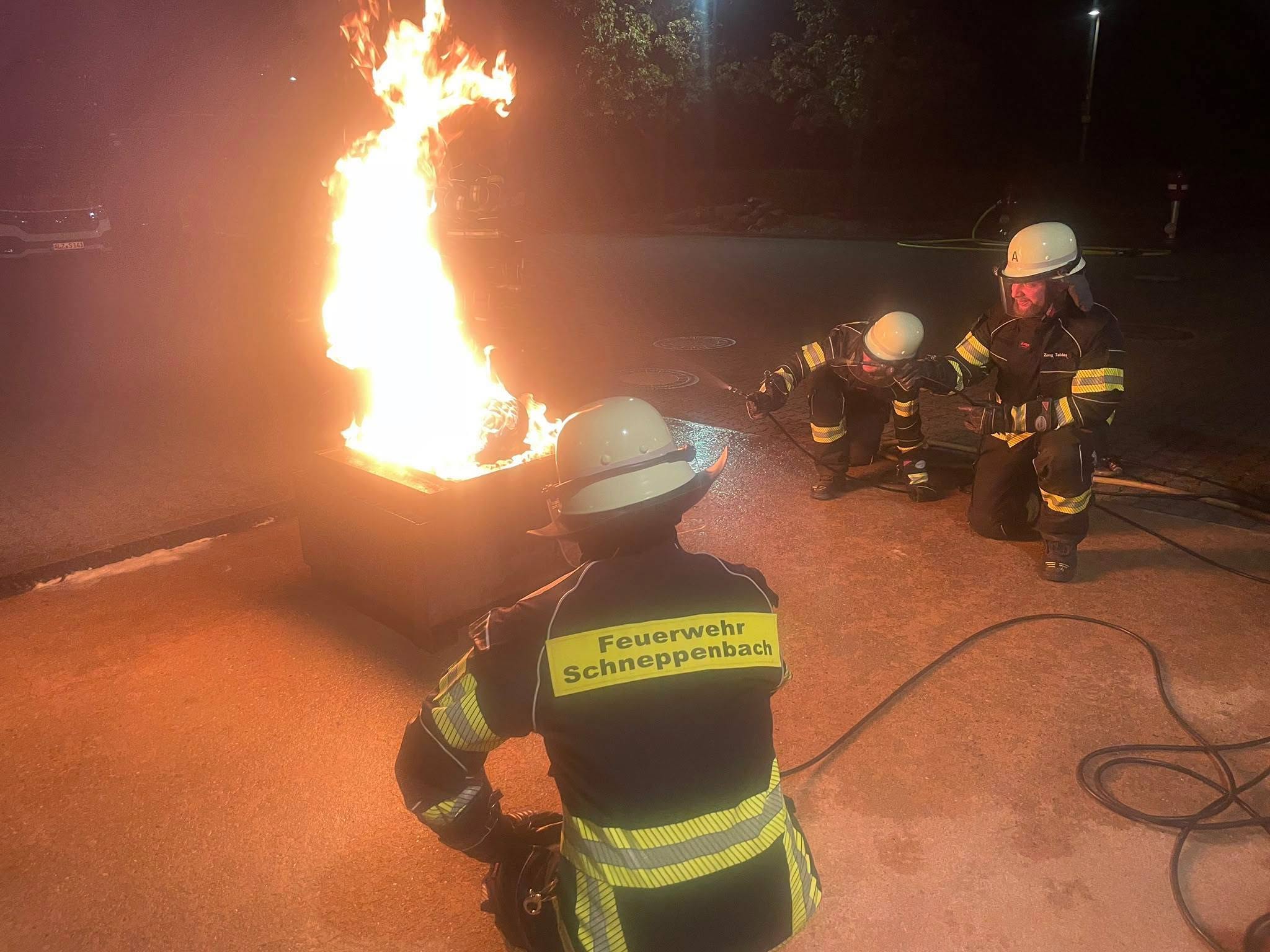 20260930 FF Schneppenbach Schaumausbildung in Mainaschaff 2