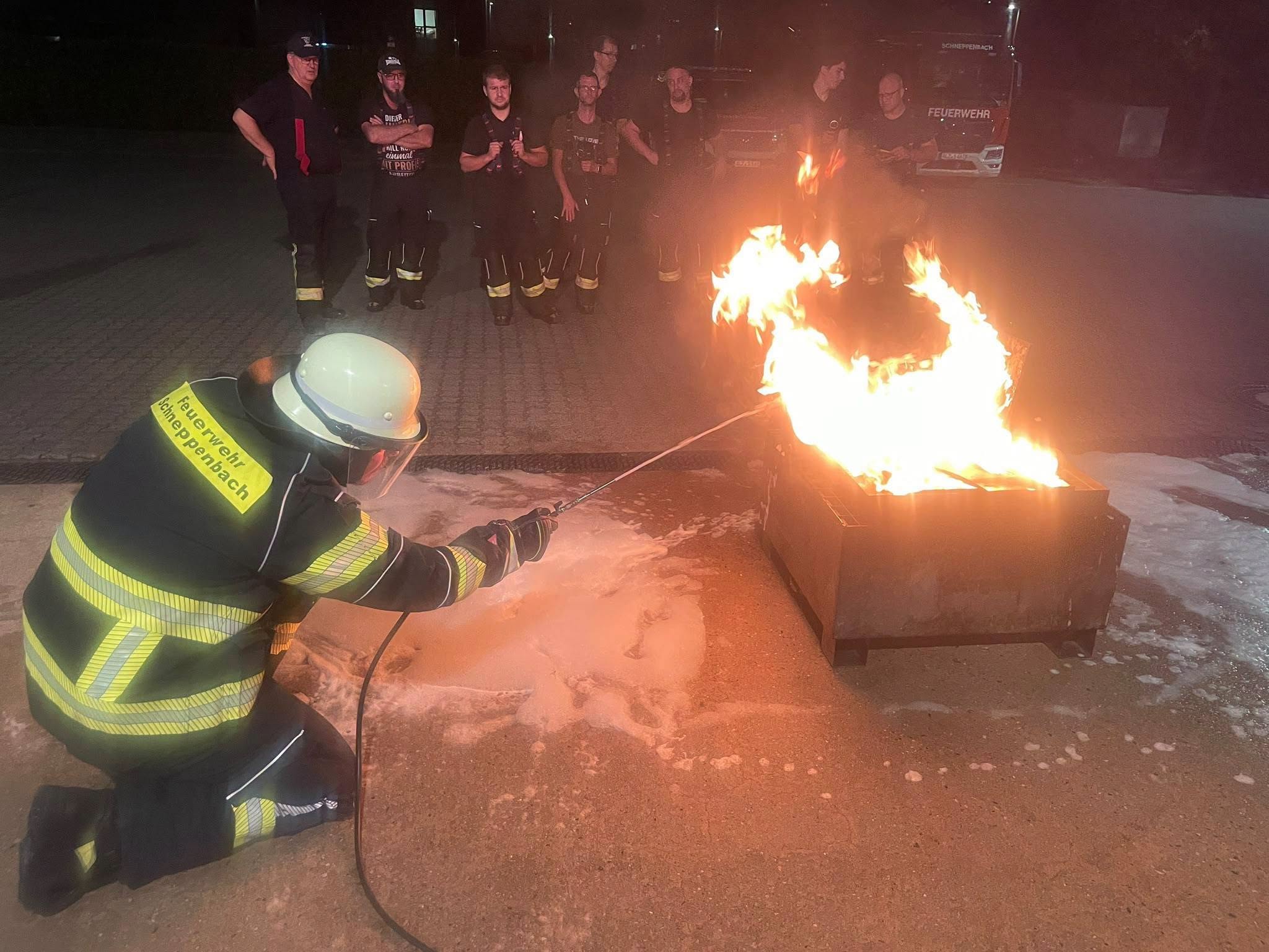 20260930 FF Schneppenbach Schaumausbildung in Mainaschaff 3