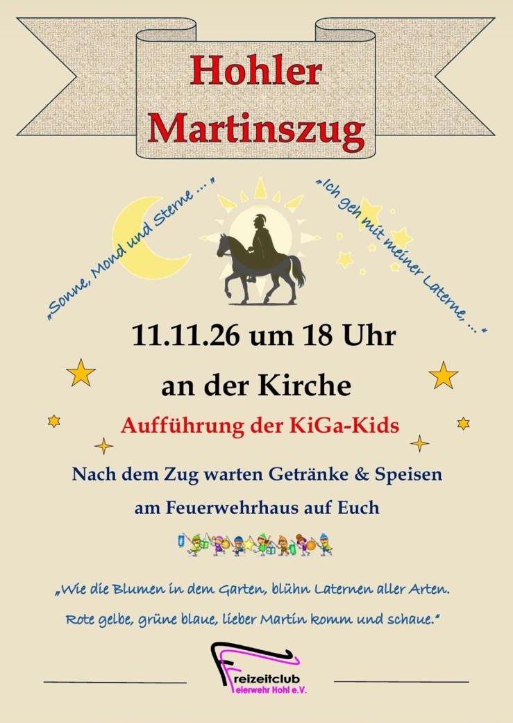 Martinszug Hohl 2026