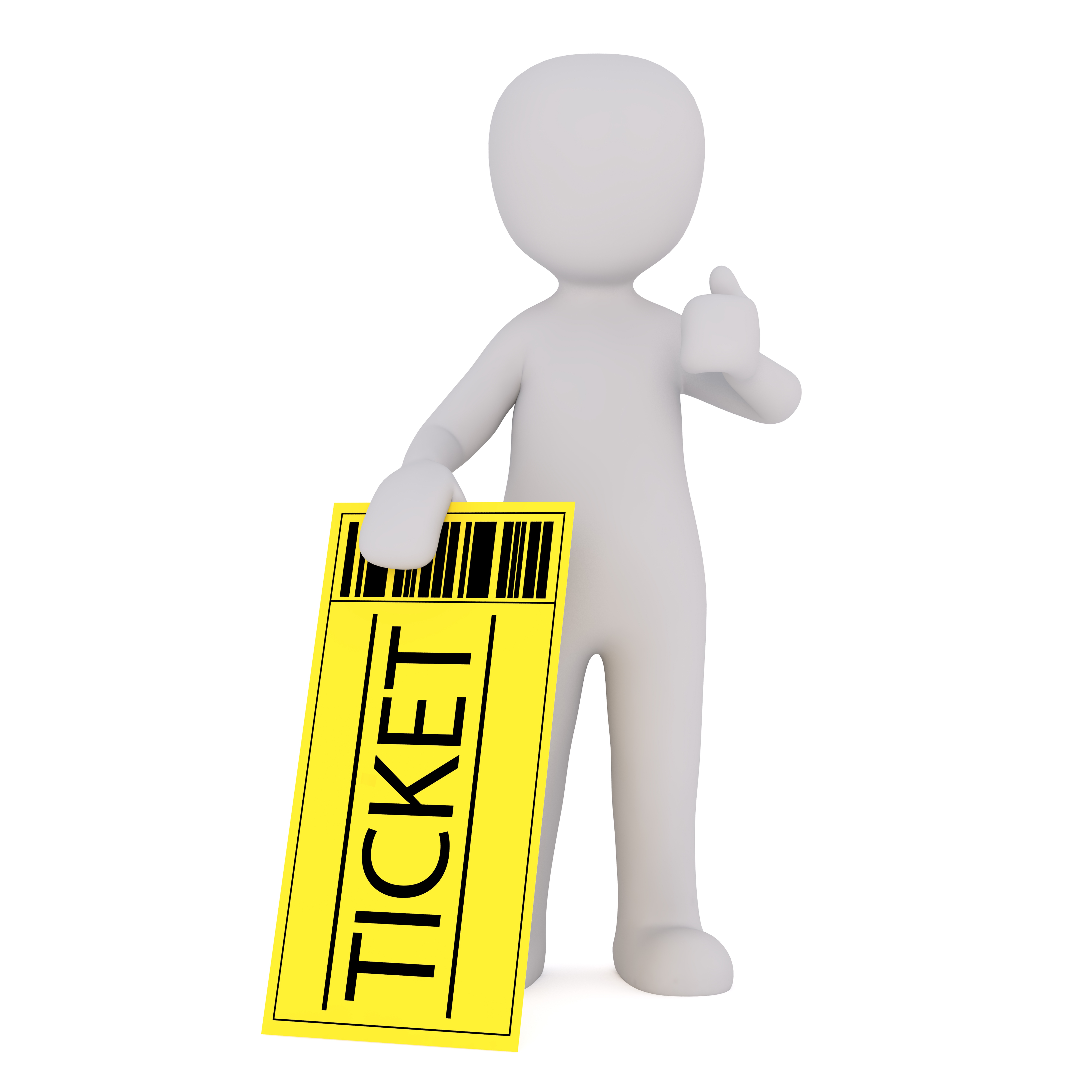 Ticket Pixabay 1