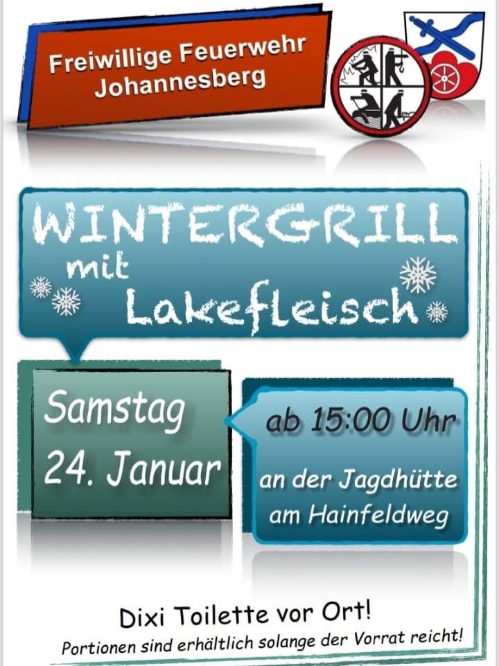Wintergrillen FF Johannesberg 2026
